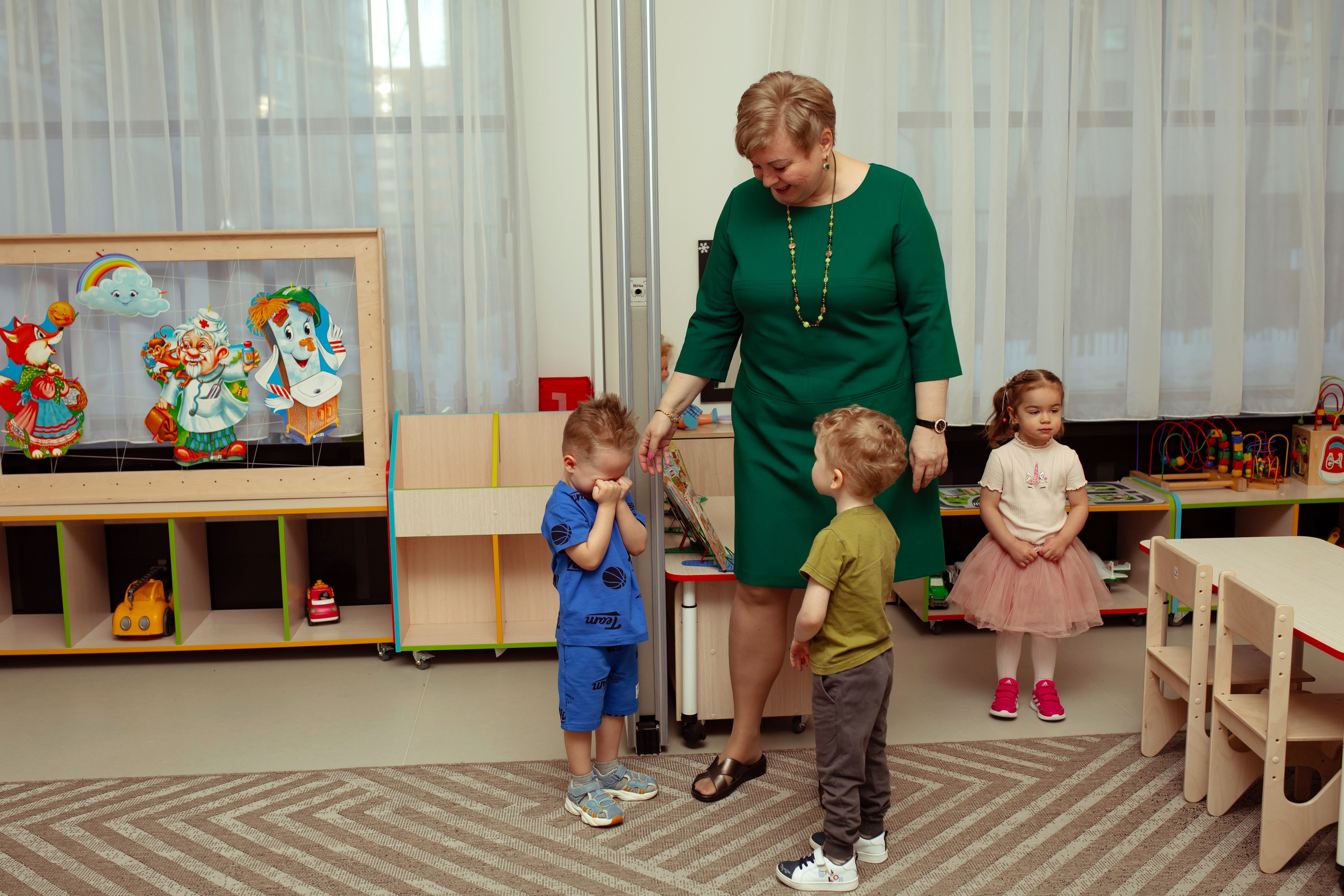 Праздник весны в детском саду. Семейный и детский фотограф в Москве Дорогова Екатерина