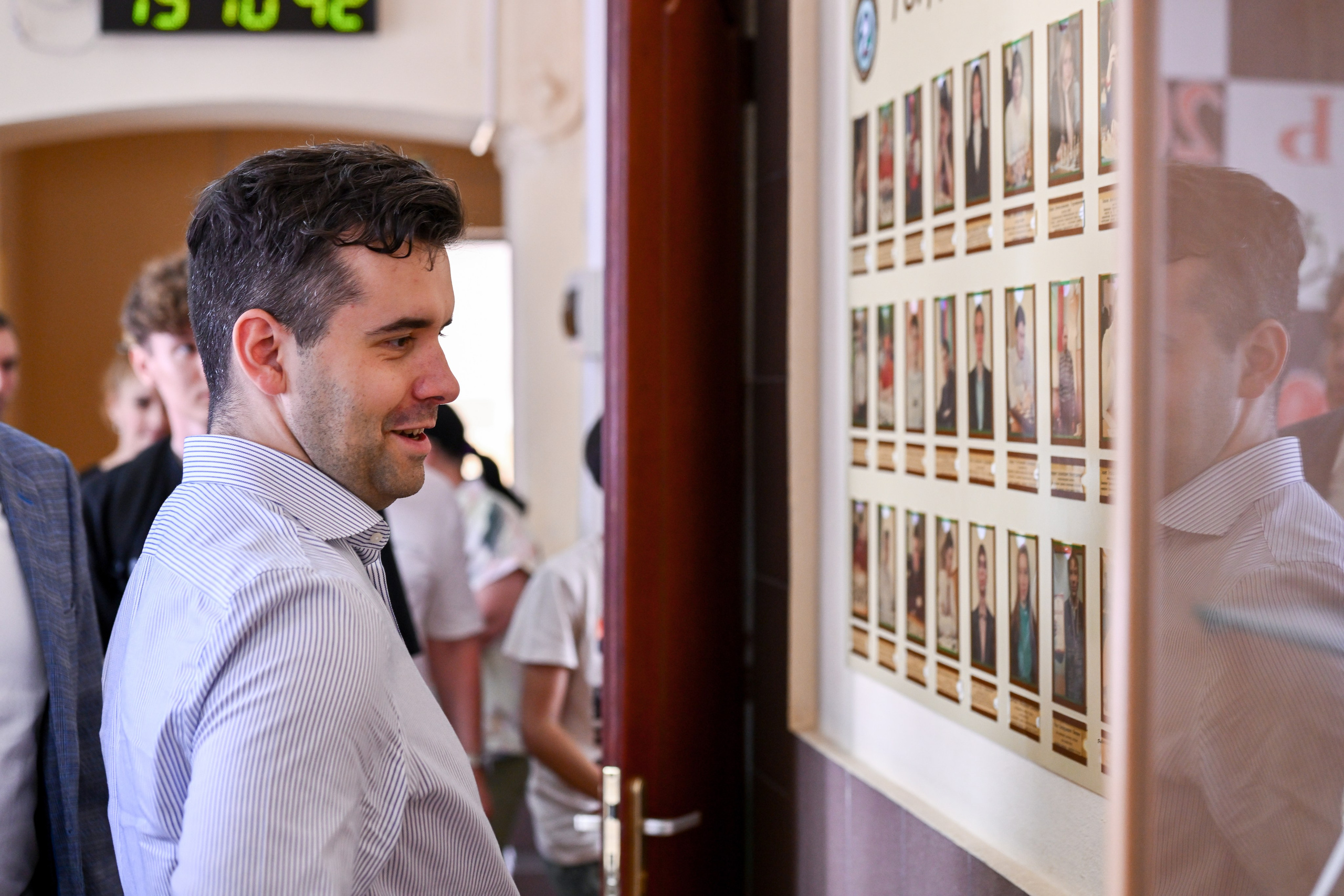 Ян Непомнящий, пресс-подход. Спортивный и репортажный фотограф в Казани Вячеслав Сатонин