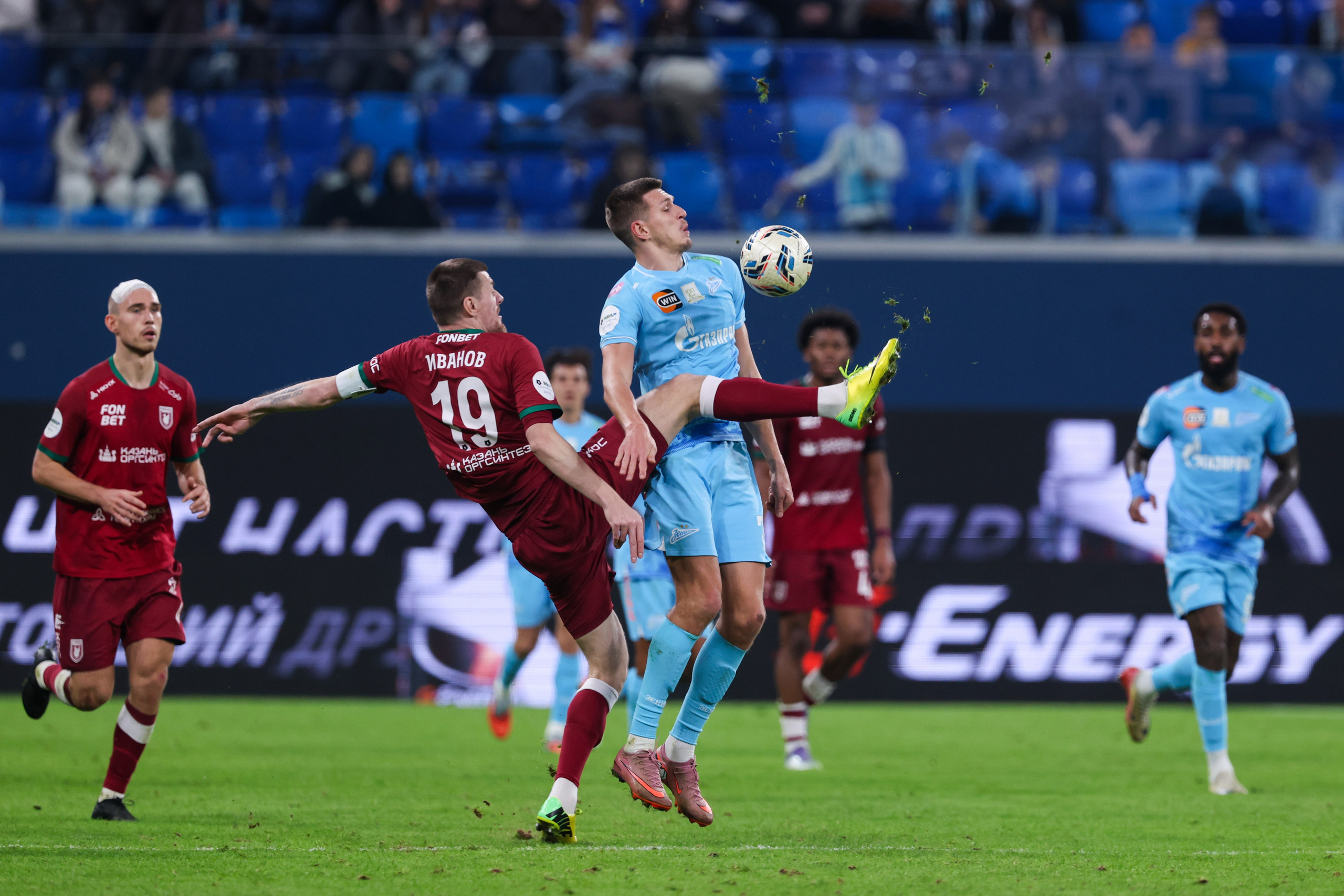 ФК «Зенит» — ФК «Рубин» 30.11.2025. Спортивный и репортажный фотограф Антон Тереханов