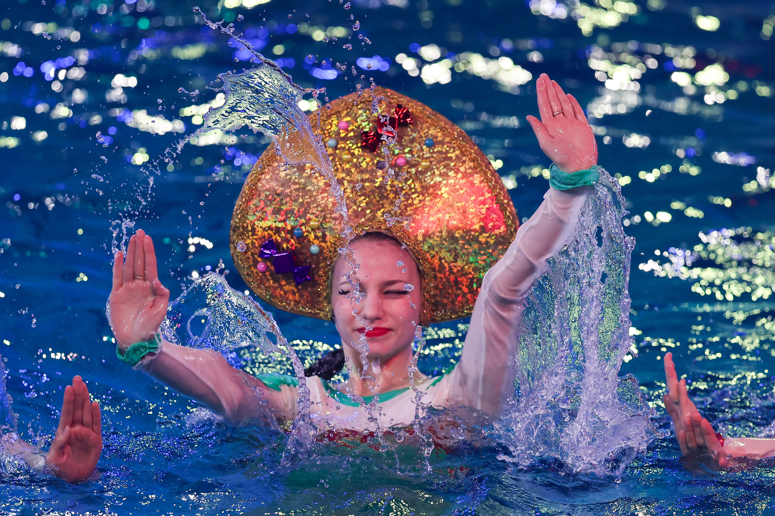 «Сказка о царе Салтане» спектакль на воде 30.12.2025. Спортивный и репортажный фотограф Антон Тереханов