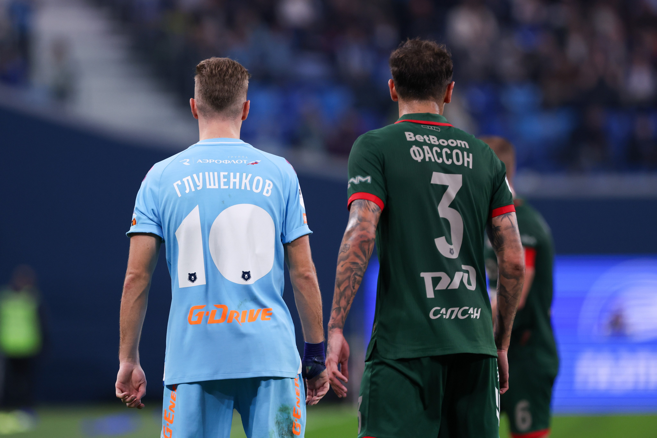 ФК «Зенит» — ФК «Локомотив» 14 тур РПЛ 01.11.2025. Спортивный и репортажный фотограф Антон Тереханов