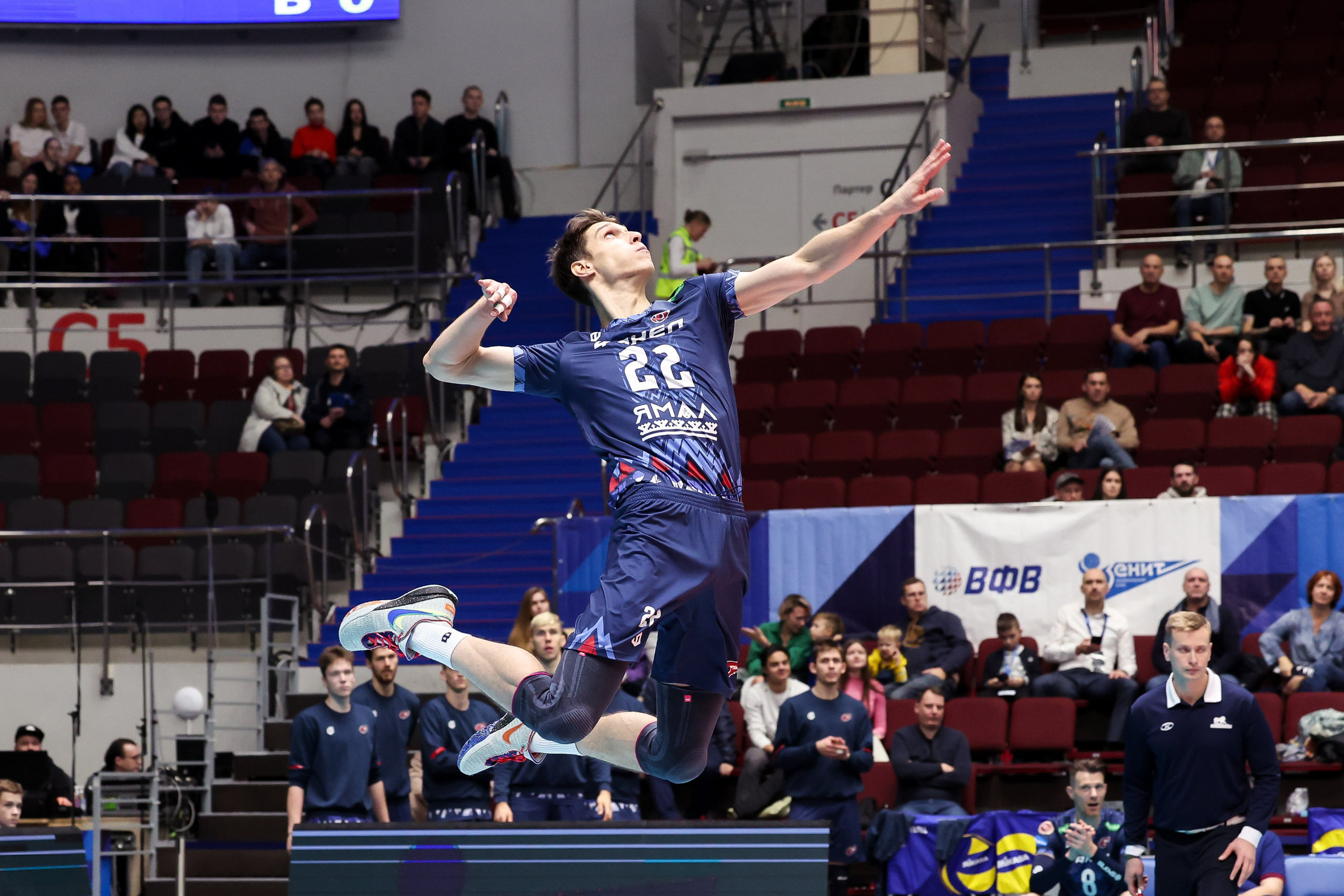 Зенит СПб — Факел Новый Уренгой 11.11.2023. Спортивный и репортажный фотограф Антон Тереханов