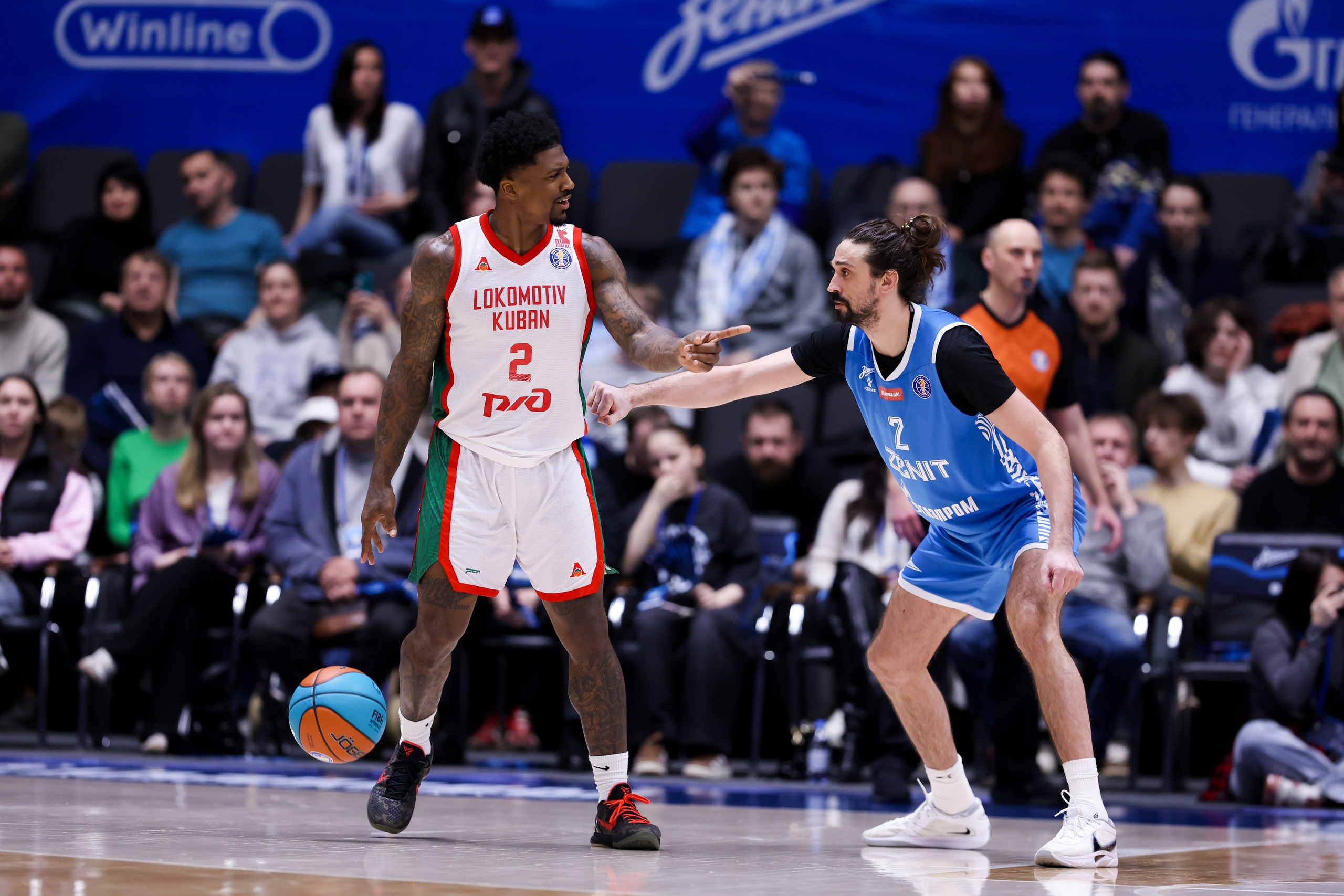 БК Зенит — БК Локомотив-Кубань 07.05.2025. Спортивный и репортажный фотограф Антон Тереханов