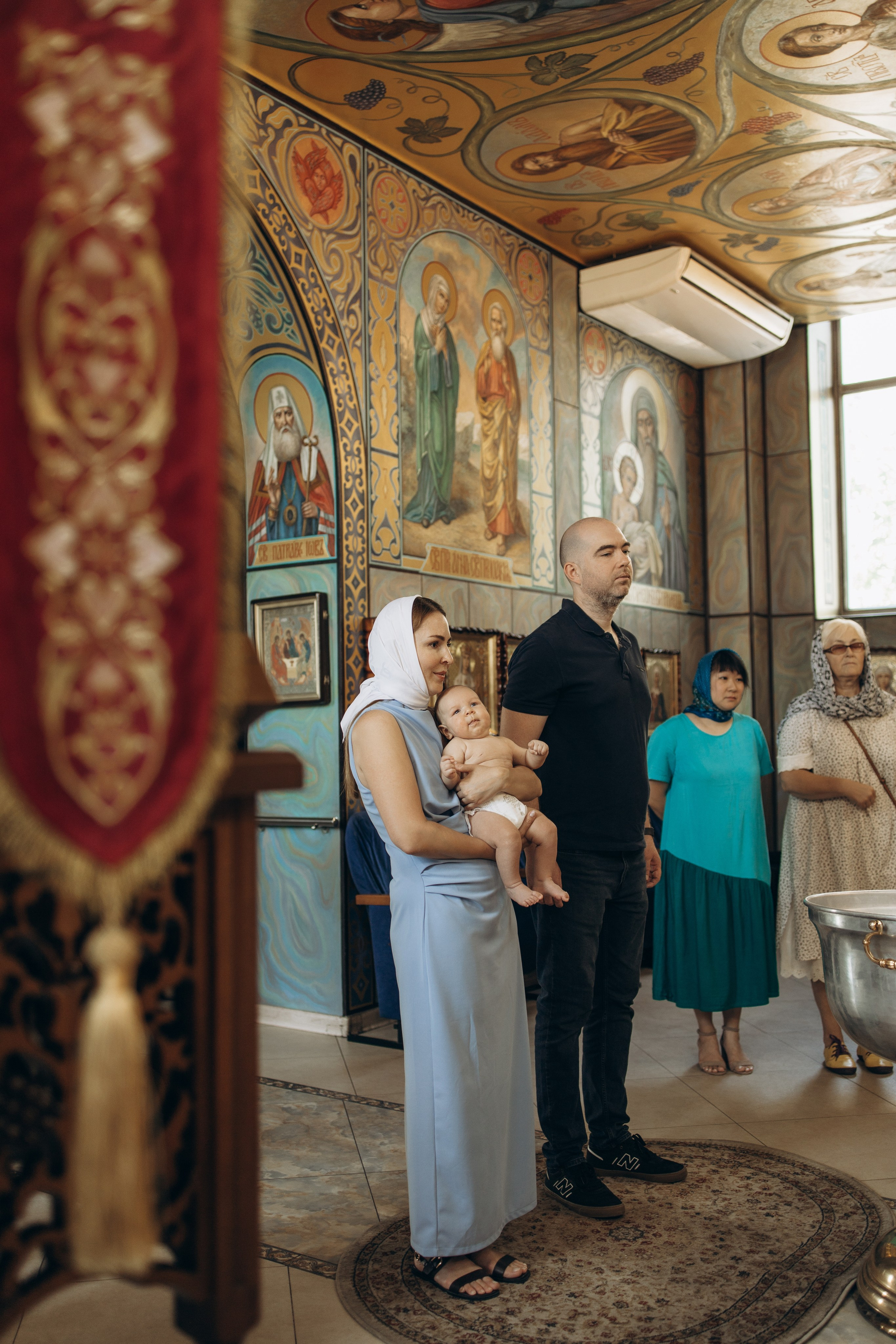 Крещение Ивана. Самый теплый фотограф в Краснодаре Рябоконь Ксения