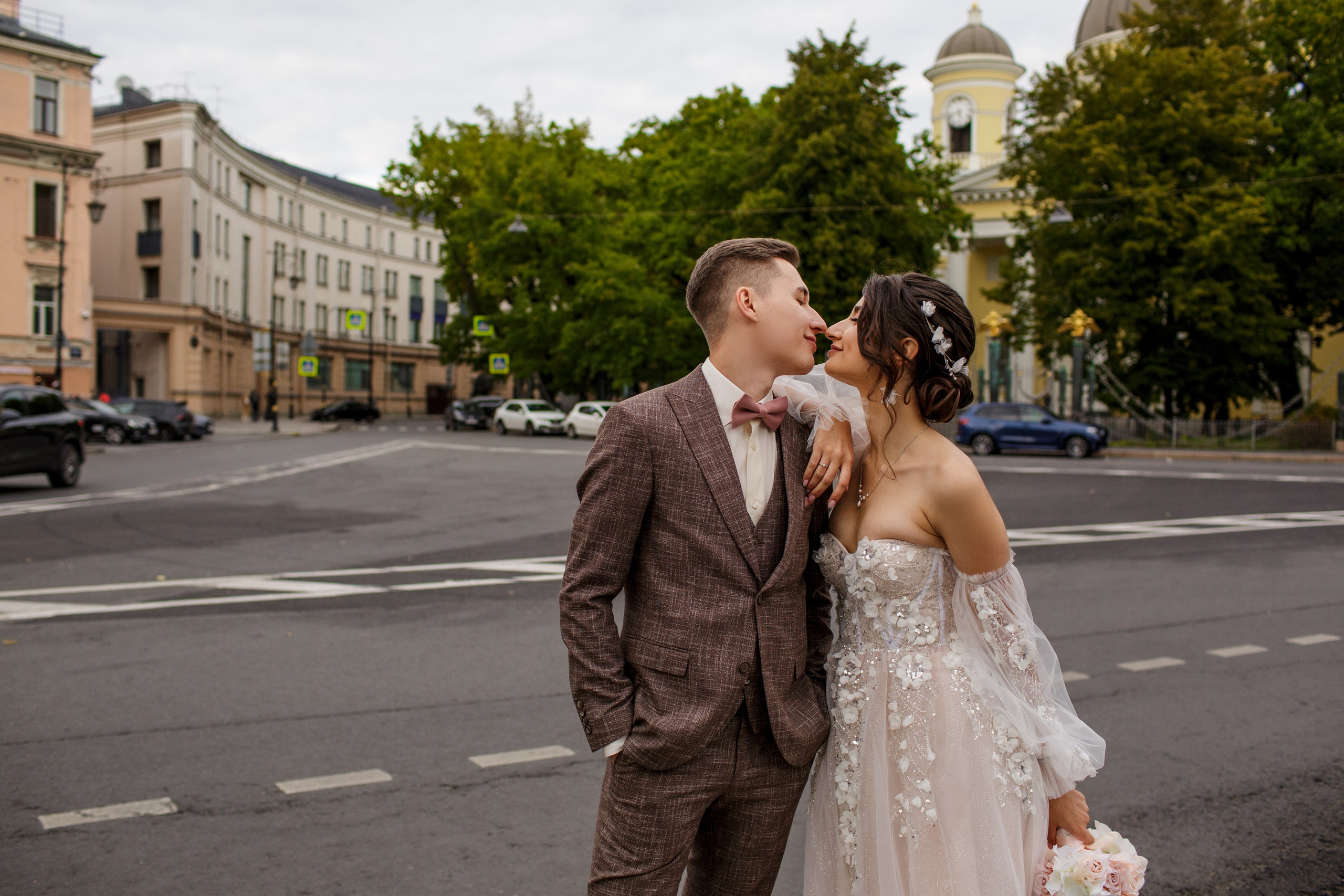 Свадебная фотосессия в Санкт-Петербурге. Свадебный фотограф Кирилл Белый