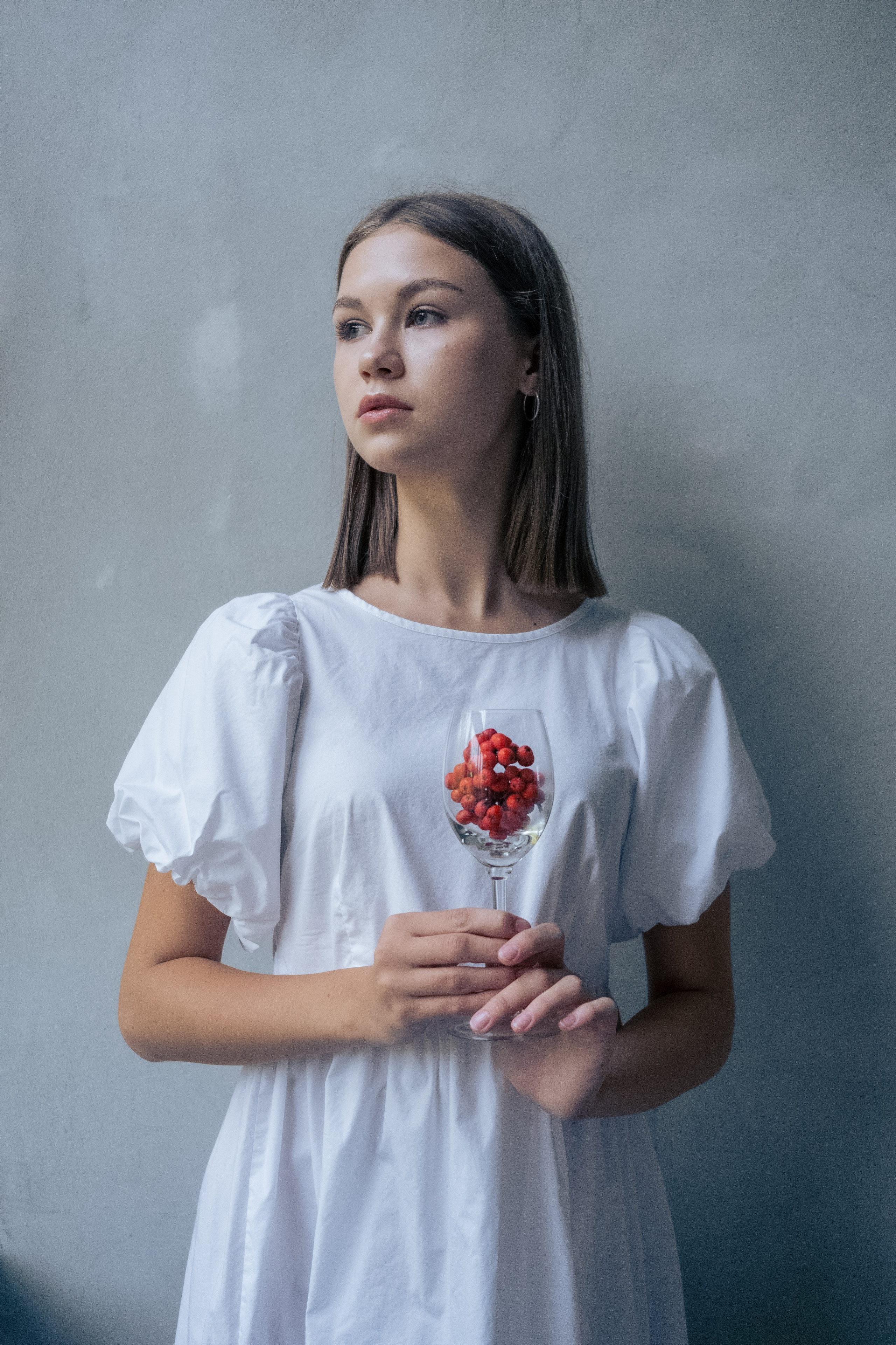 Творческая фотосессия с рябиной в Костроме. Портретный и репортажный фотограф Екатерина Селиверстова, Кострома