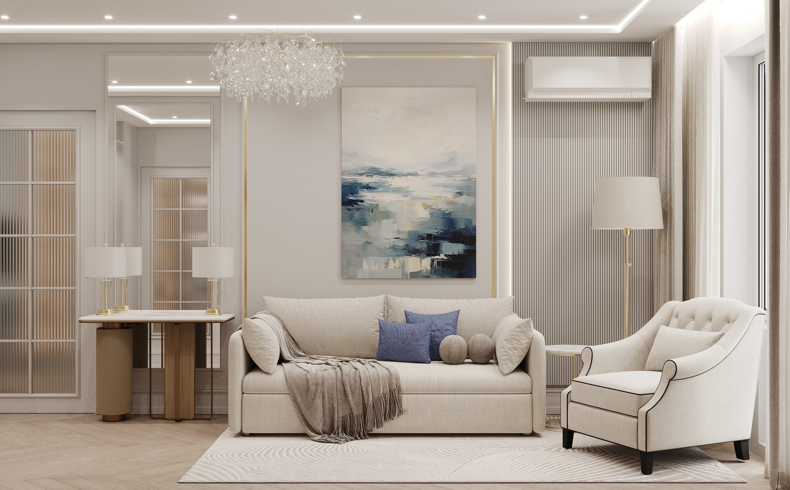 ЖК Полис Приморский/Санкт-Петербург/60 кв м. Ксения Барабаш дизайнер интерьера в Санкт-Петербурге