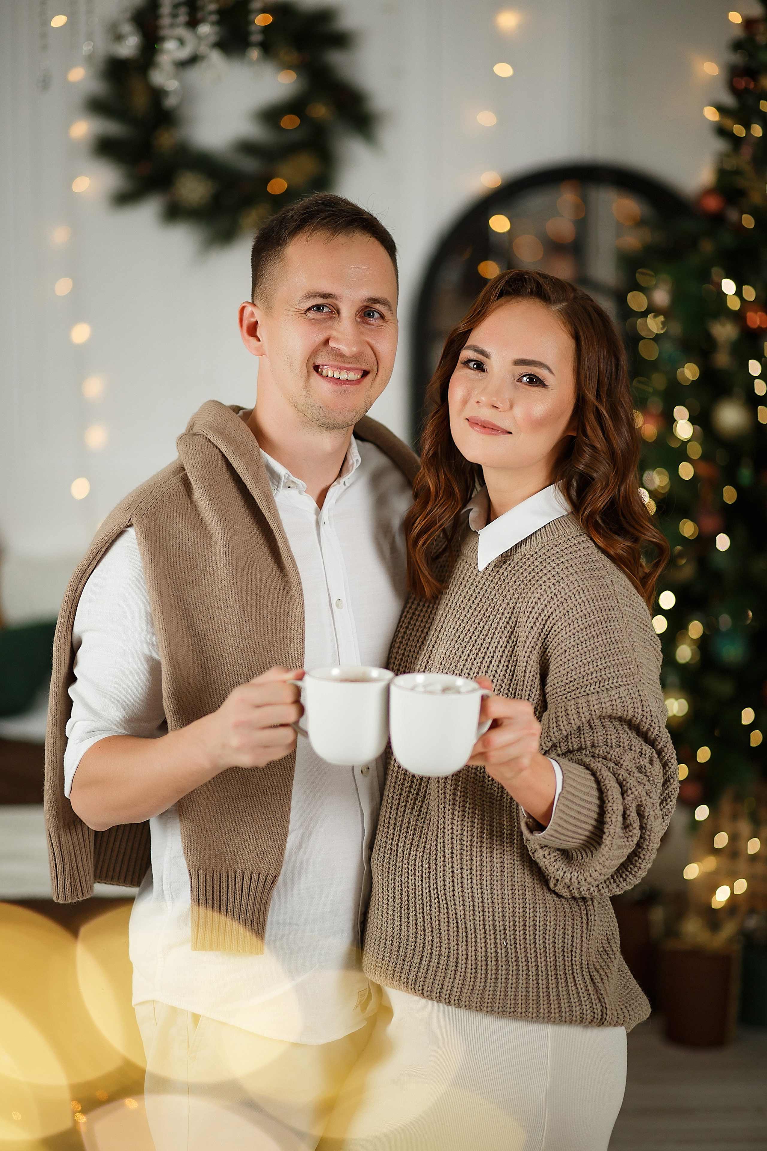 Лия и Дмитрий. Новогодняя фотосессия. Семейный и детский фотограф в Стерлитамаке Разина Рахмангулова