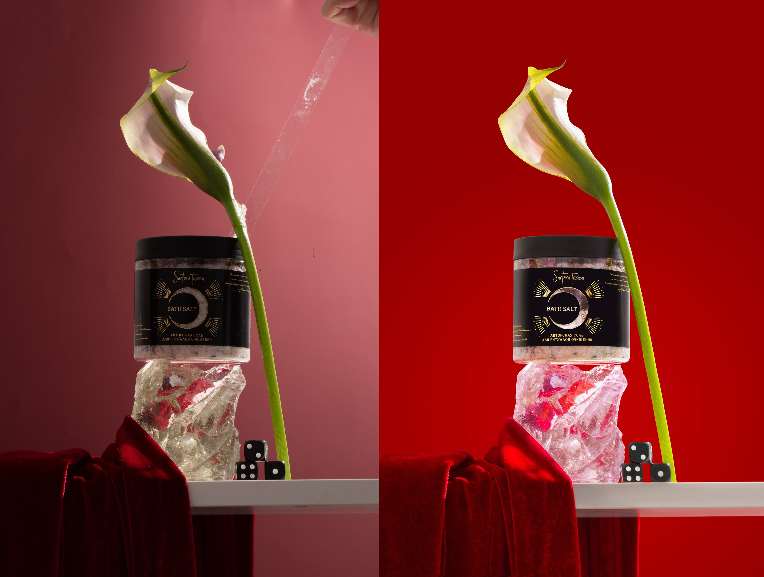 Детальная обработка имиджей с монтажом