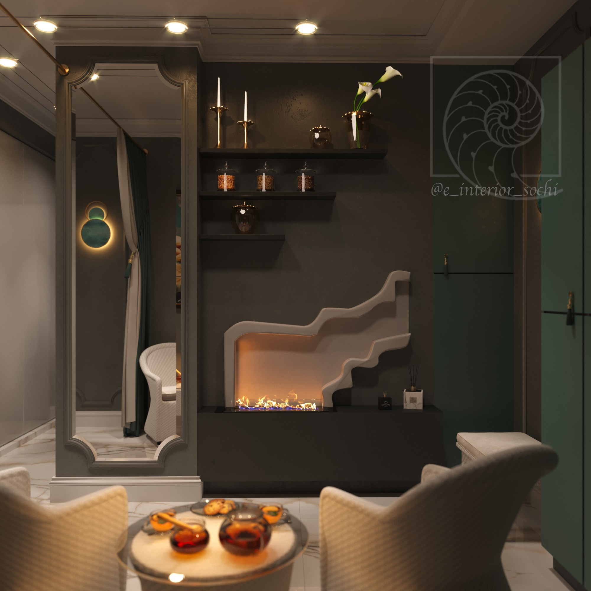 BEAUTY_SONATA. Дизайн интерьера Евгения Тисленко