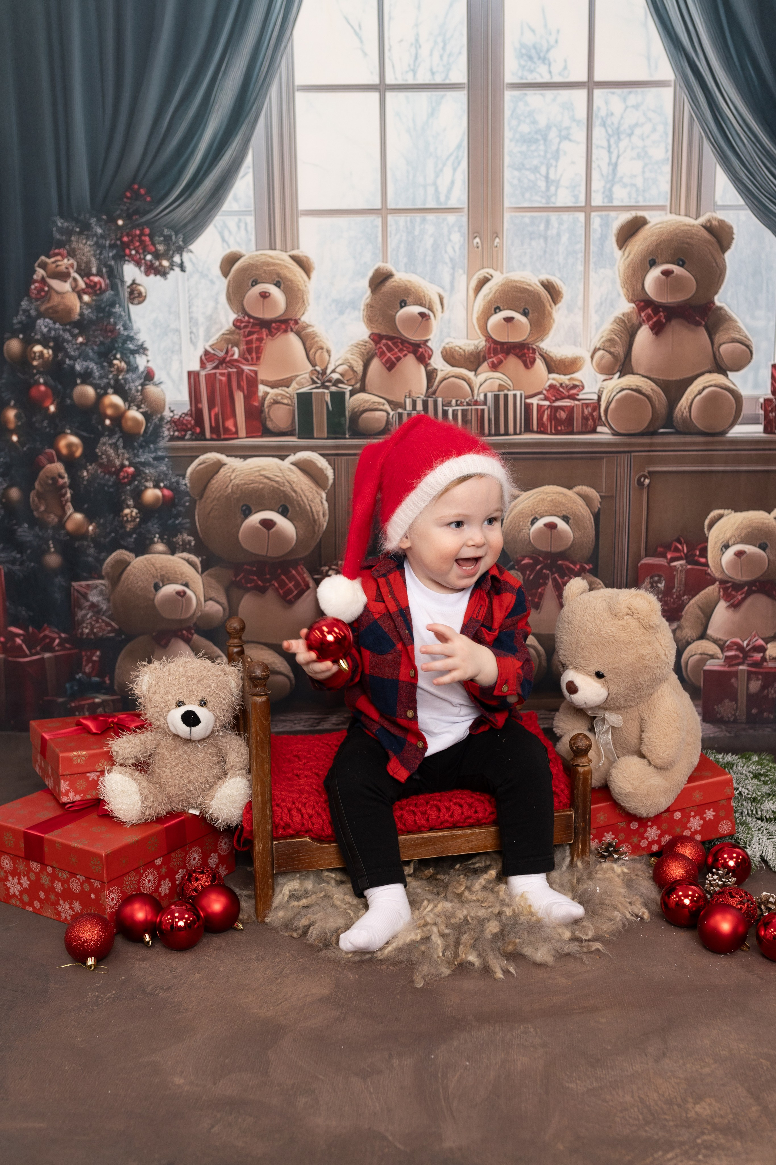 Новогодние детские. Фотограф новорожденных. Детский и семейный фотограф Марьяна Юдина