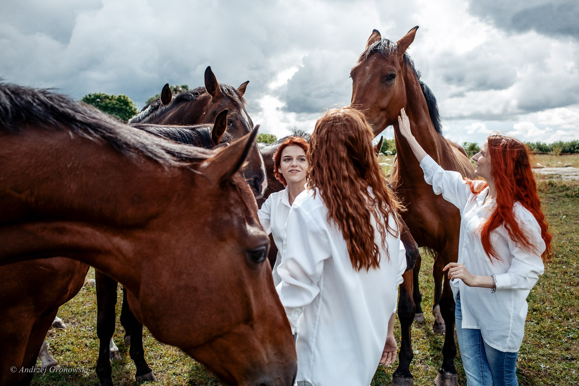 Рыжие и лошади. A. Гроновски —Портретный женский фотограф в Калининграде| Портреты, НЮ, Репортажи