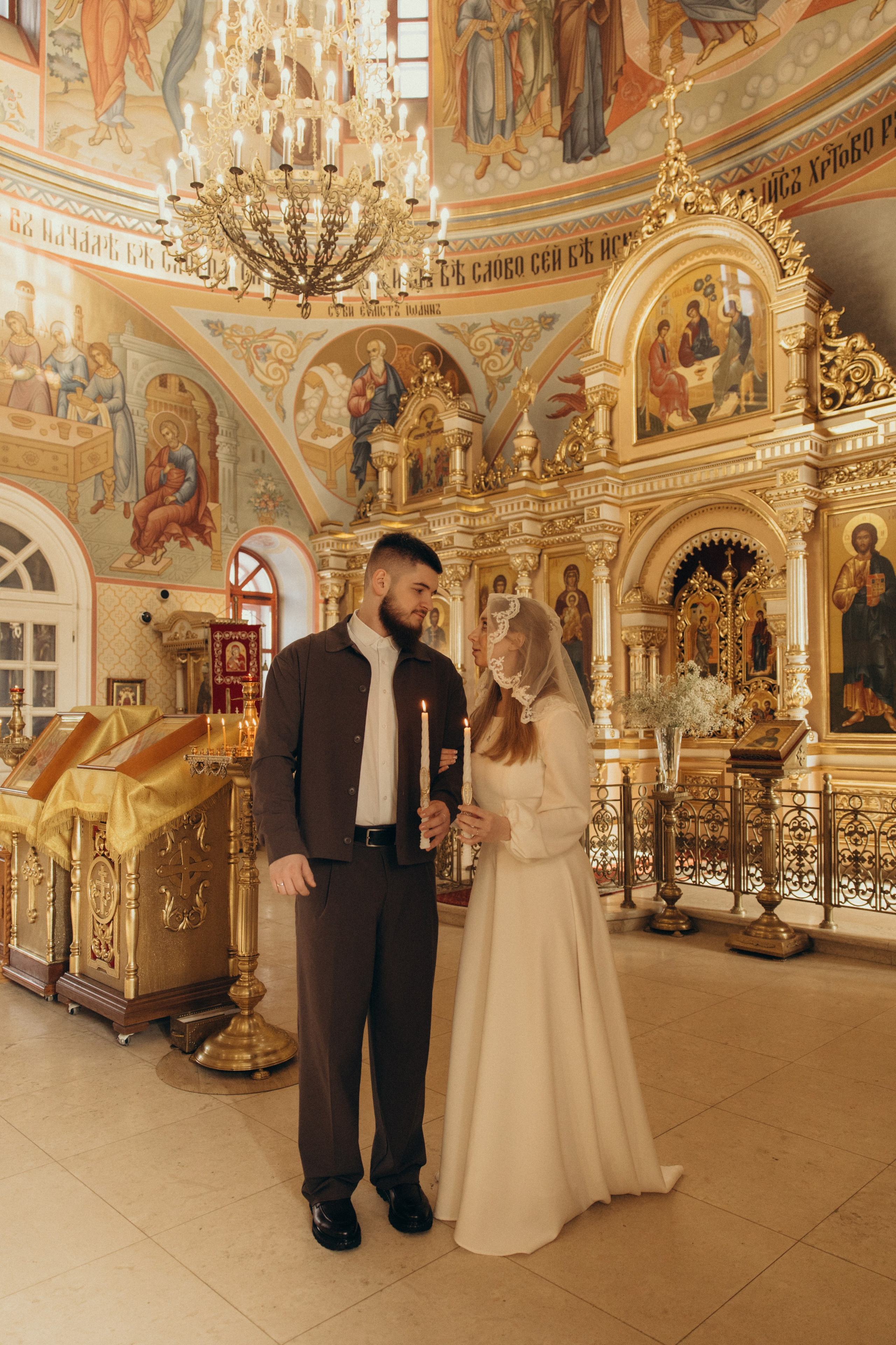 Таинство Венчания Андрея и Ксении. Фотограф Сотникова Вероника