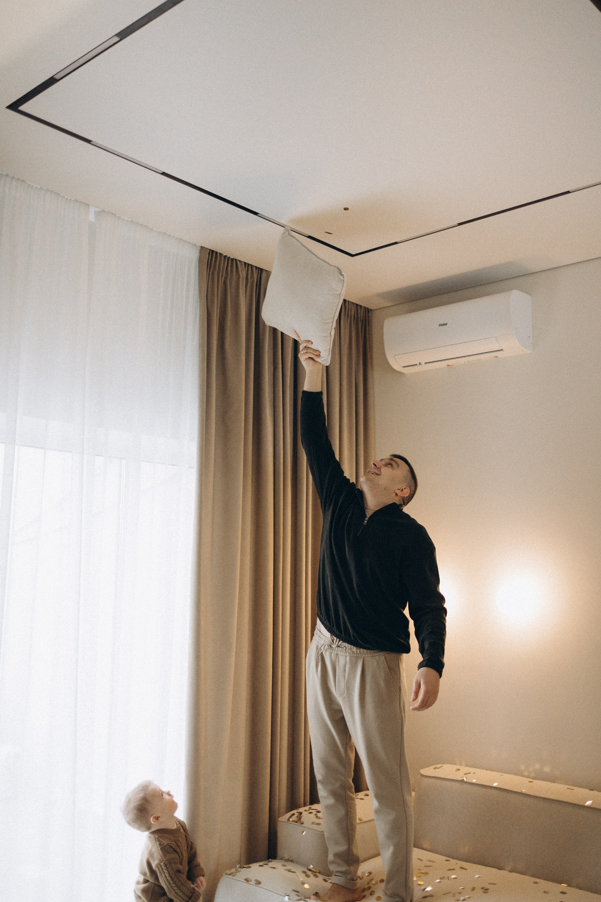 Новый года дома. Семейный и детский фотограф в Тюмени Вика Алленова