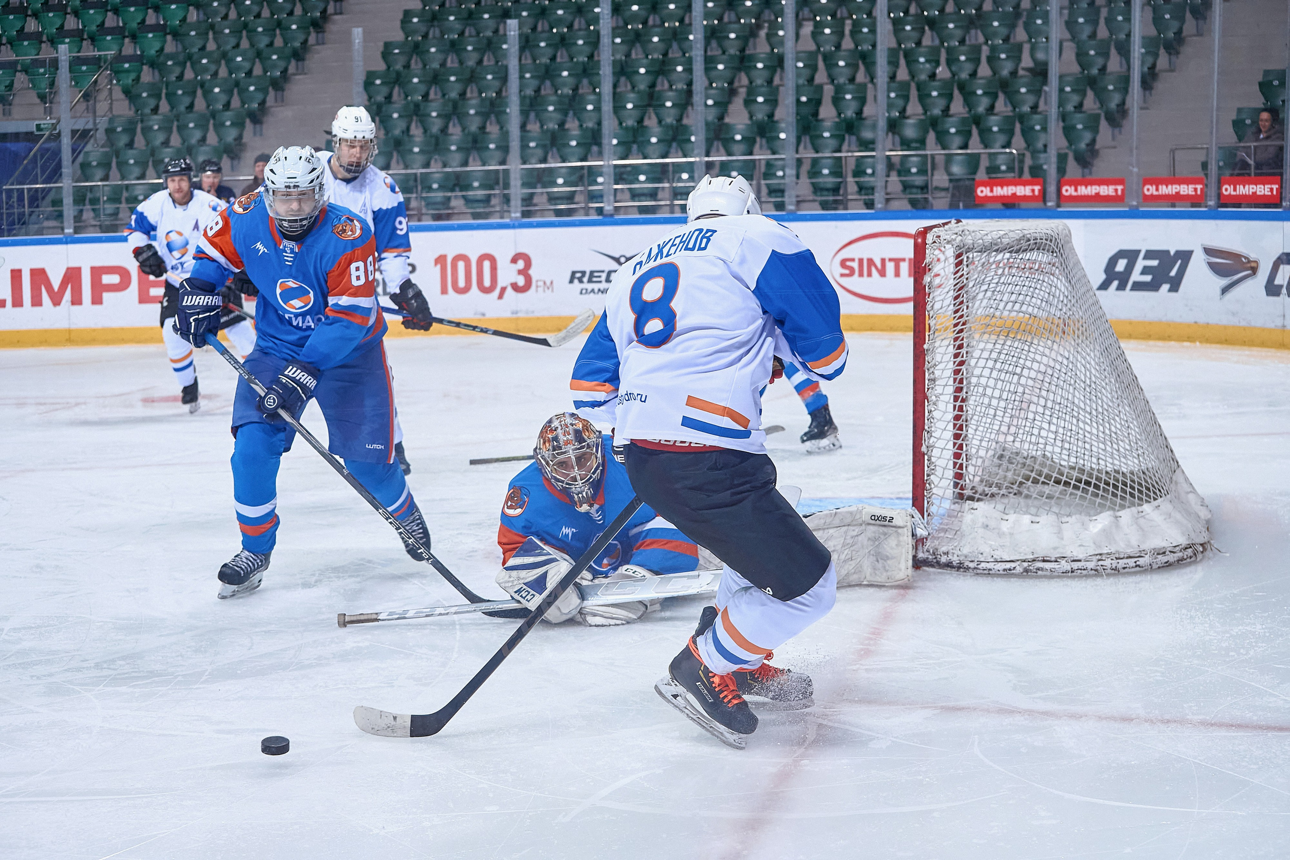 Платинум Арена — Хоккей — РусГидро. Фотограф Яковлев Роман — Красноярск