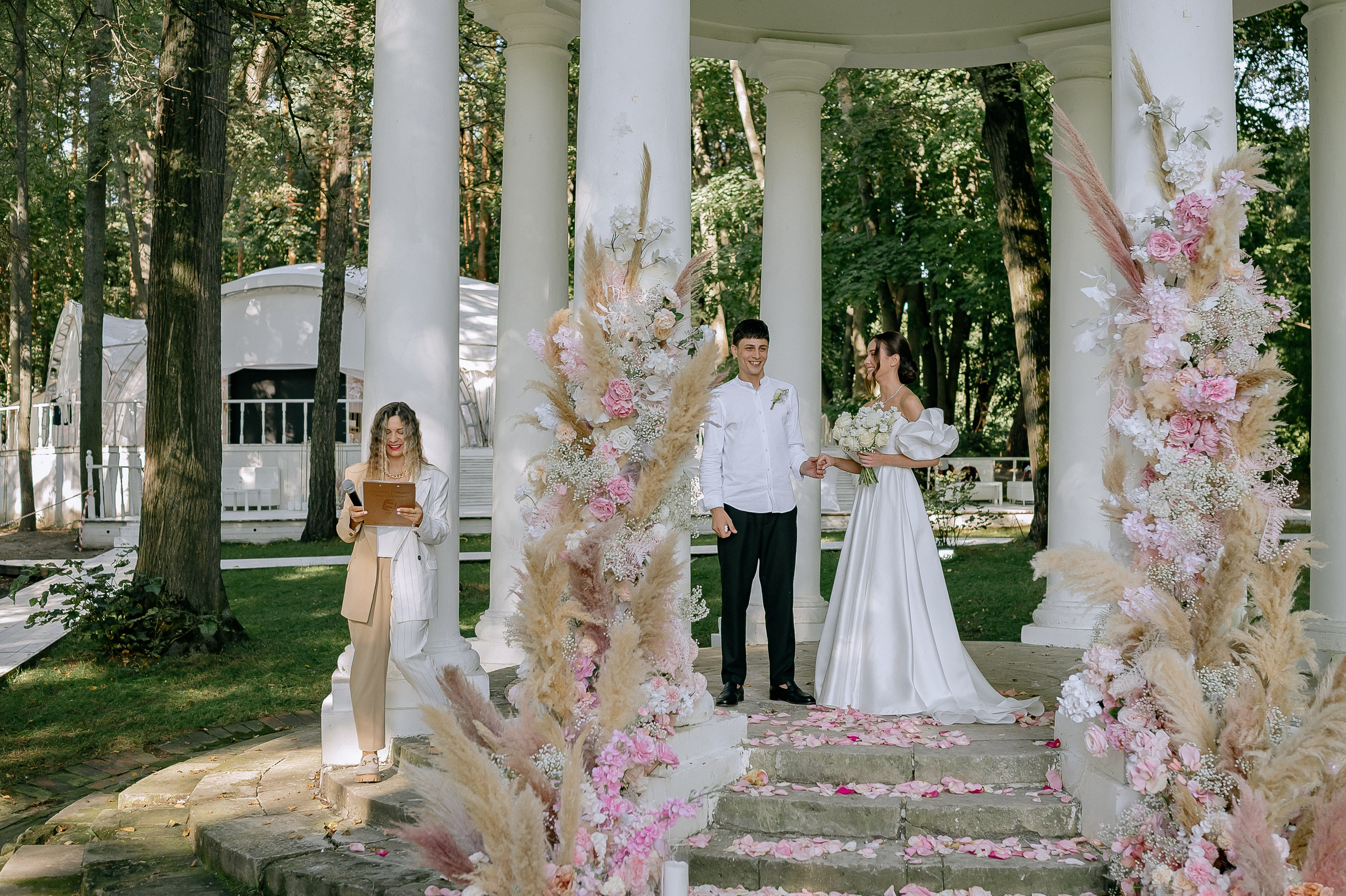 Свадьба в усадьбе Суханово. Свадебный фотограф Москва — Сергей и Татьяна