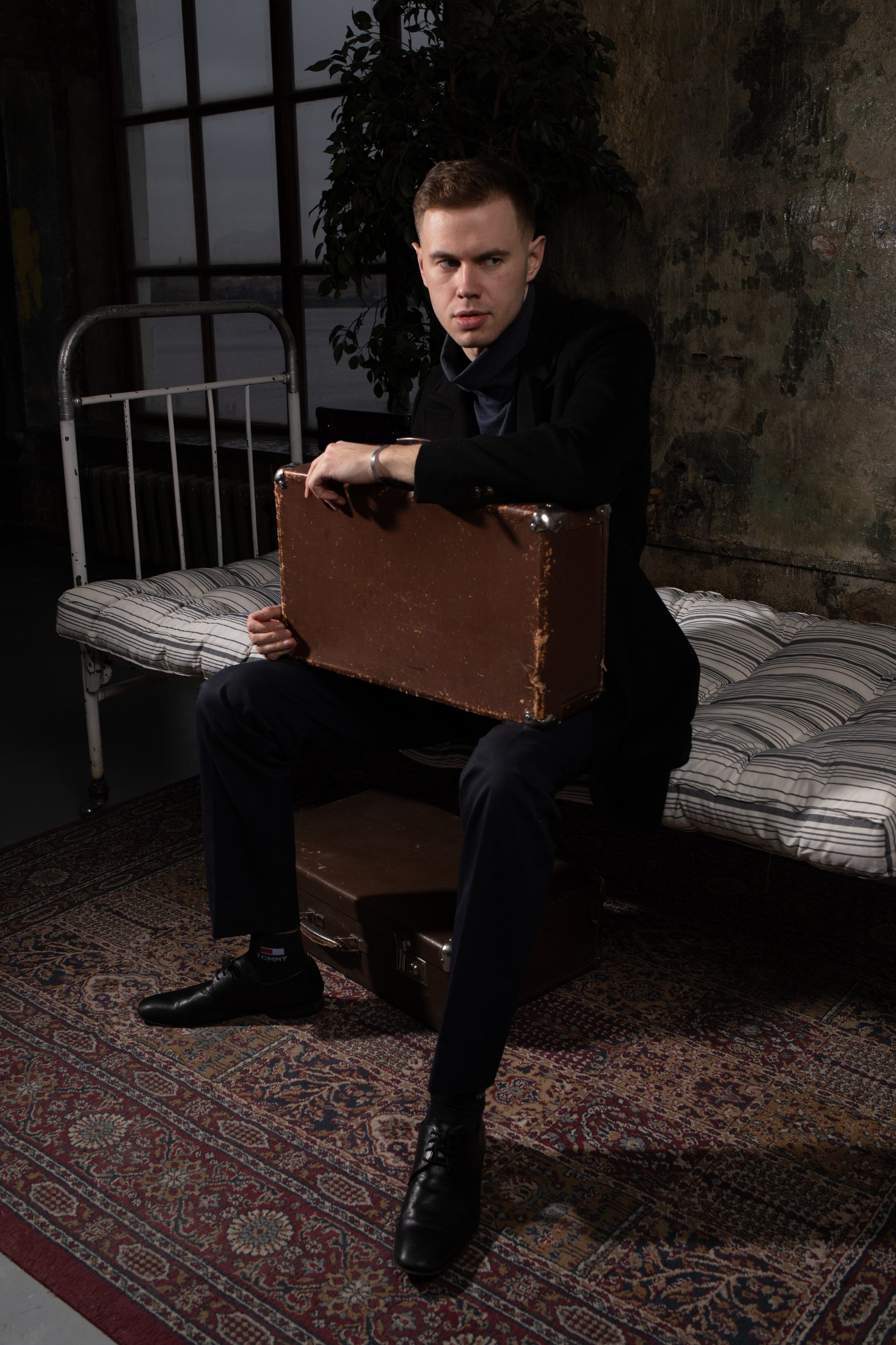 Мужской портрет в студии. Фотограф Санкт-Петербург Всеволожск Мария Наскидашвили