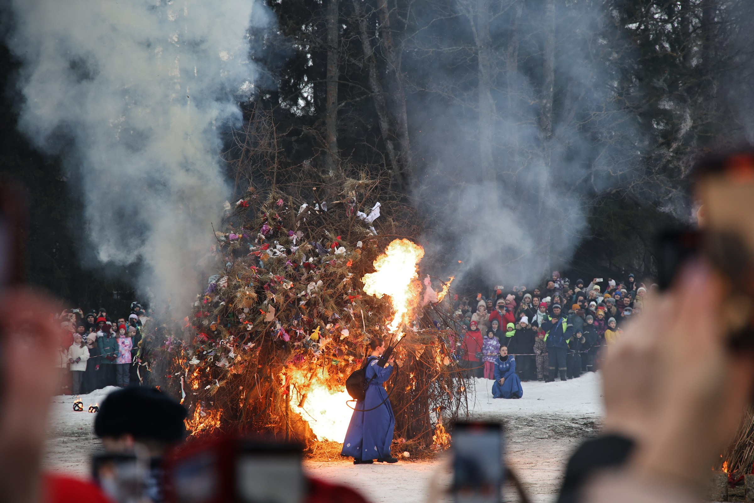 Широкая Масленица ГМЗ Павловск. Фотограф Валерий Сабрам