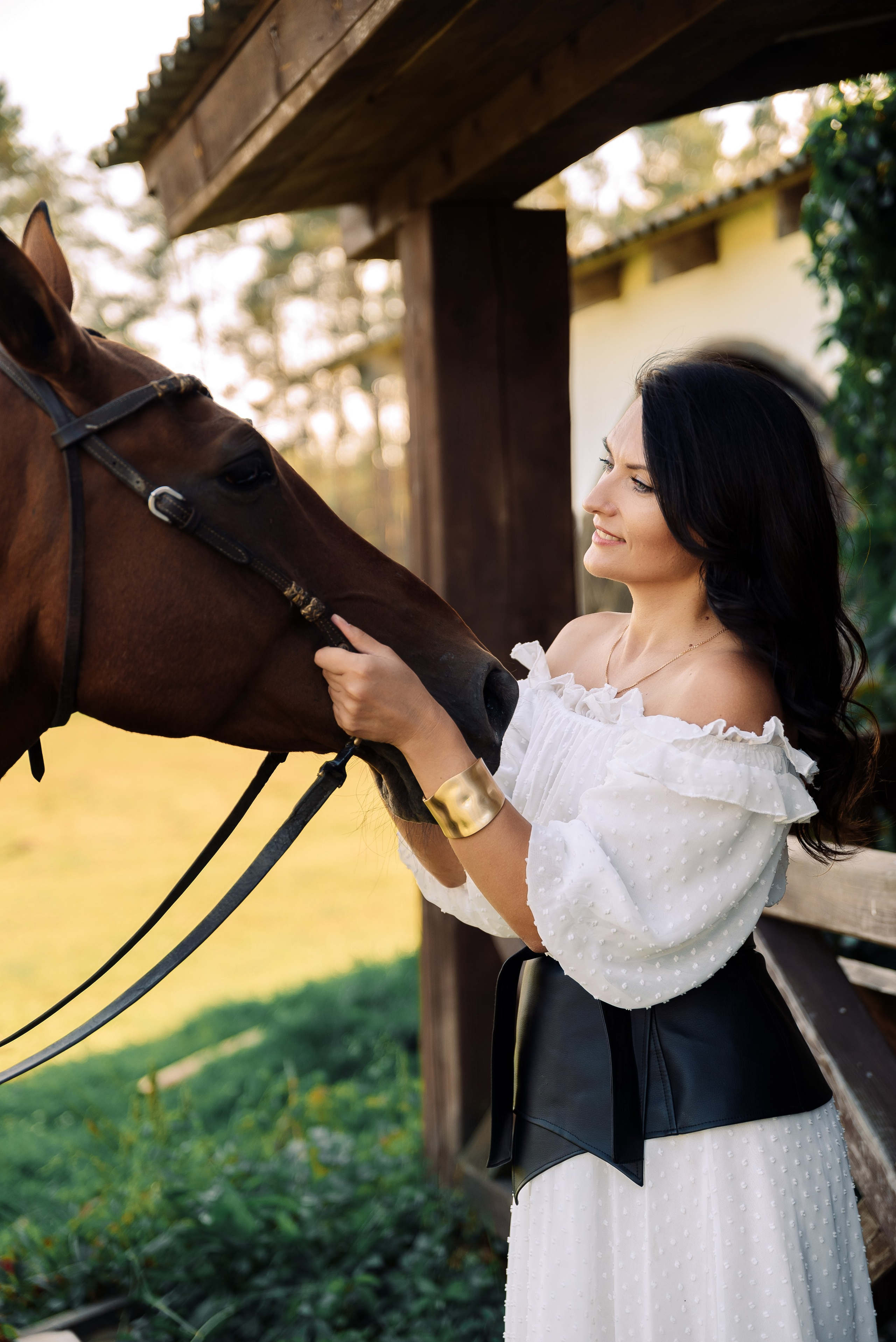 На ферме. Семейный детский фотограф. Фотосессия в Минске