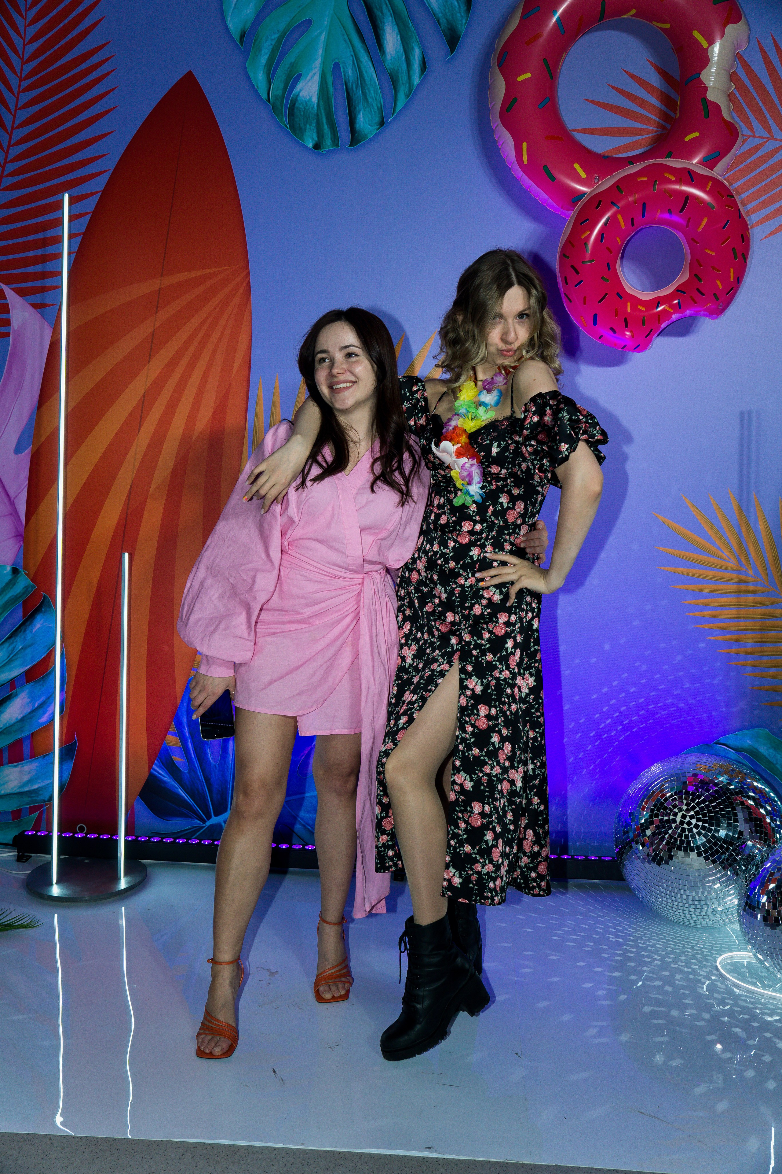 МТС корпоратив Гавайская вечеринка. Фотограф