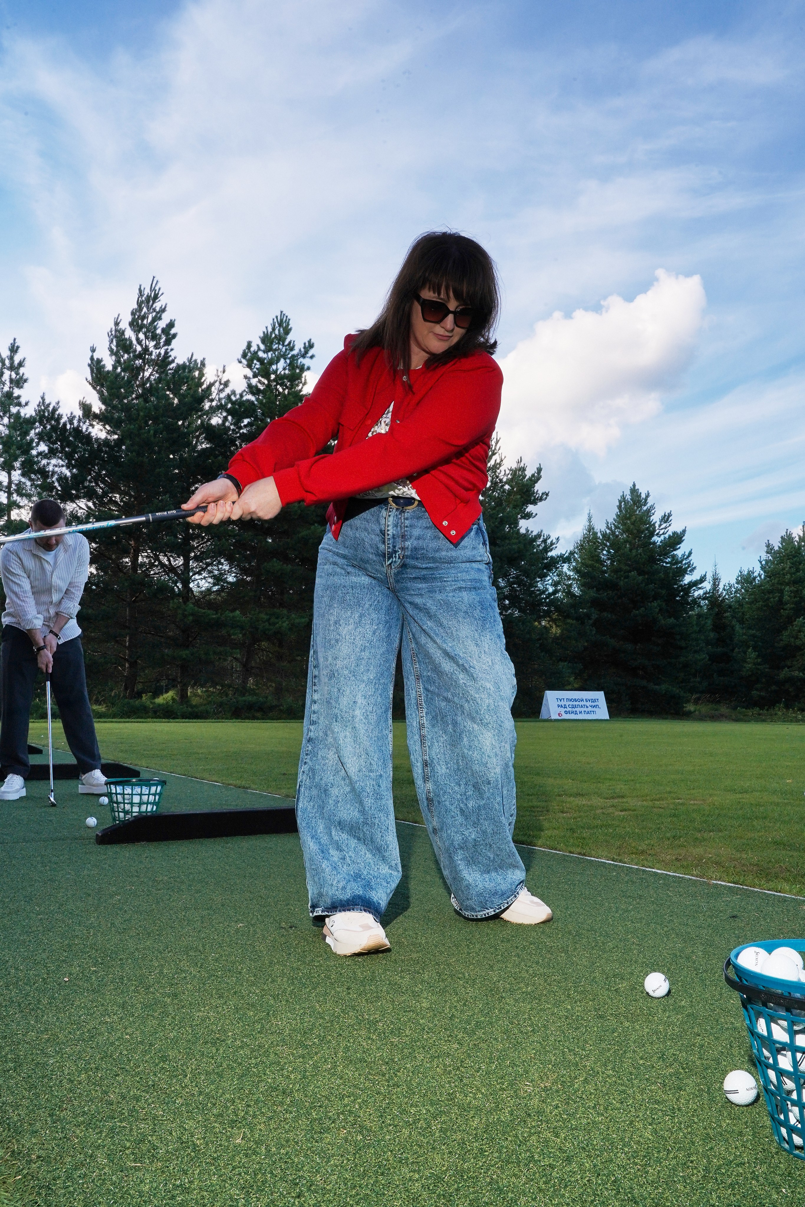 Гольф Пестово X OLIMBET. Фотограф