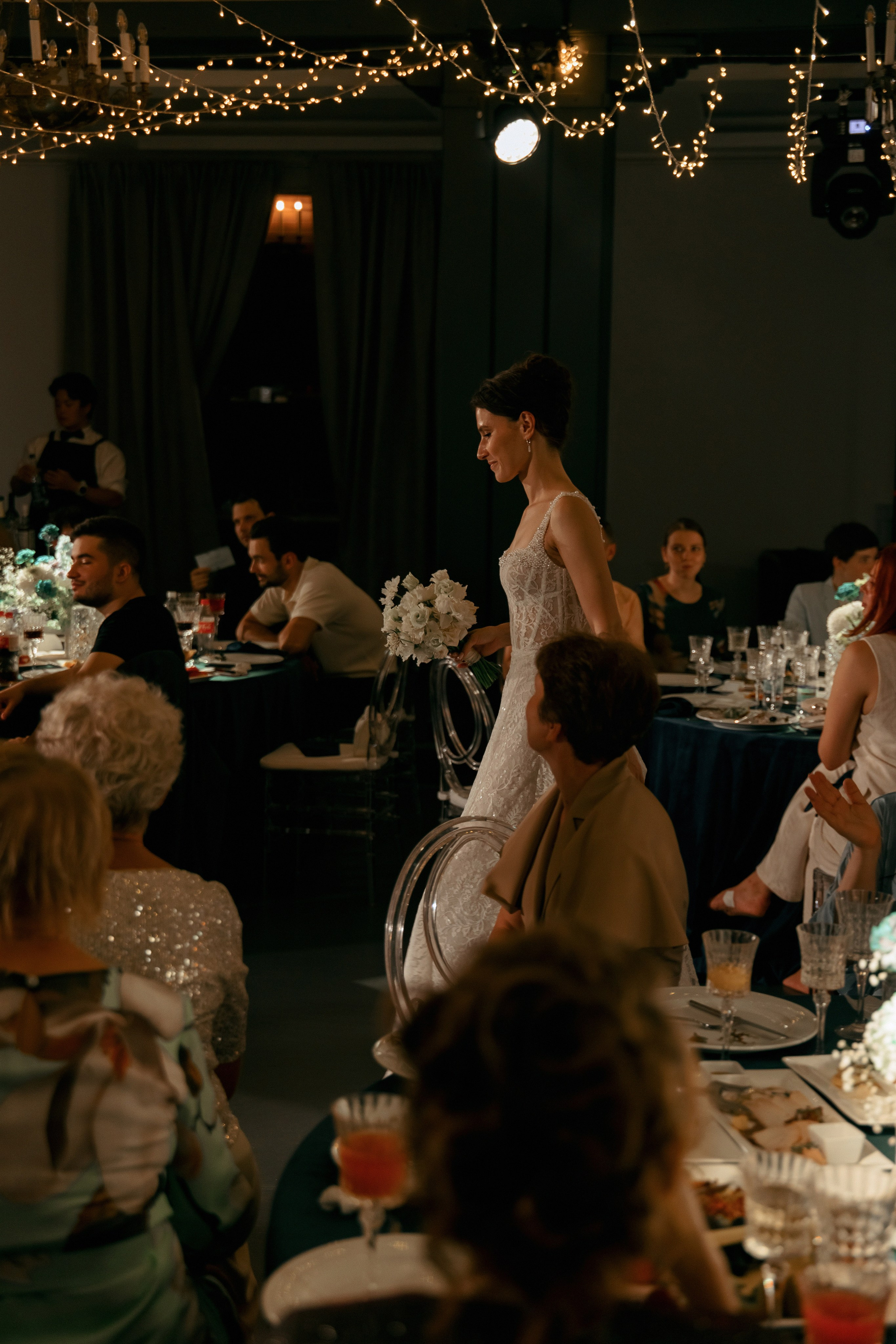 Свадебный ужин в ресторане АРХИТЕКТОР. Свадебный фотограф Москва