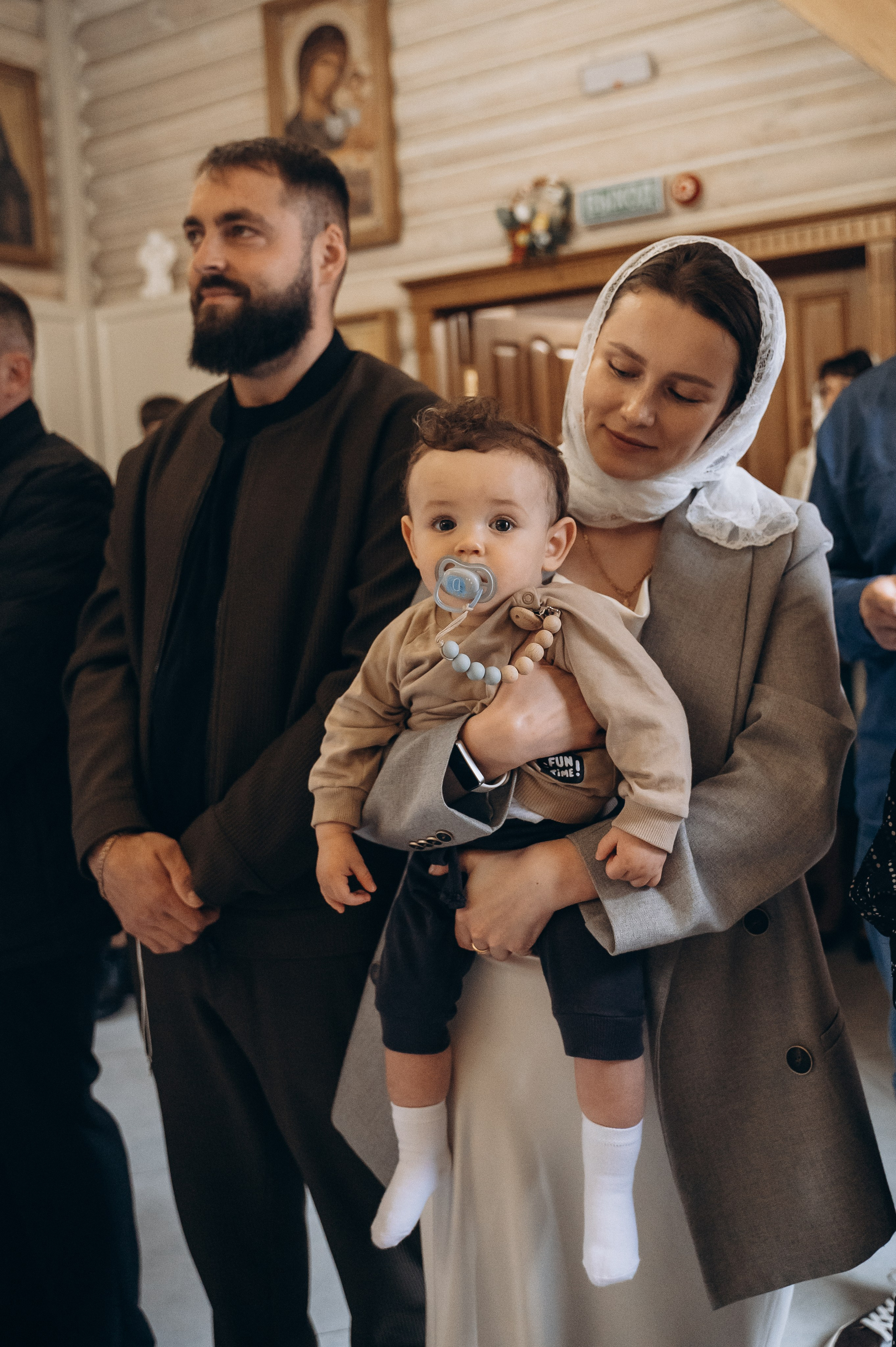 Крещение Мирона («Троеручица» храм в честь иконы Божией Матери). Семейный фотограф в Минске Дарья Дреко