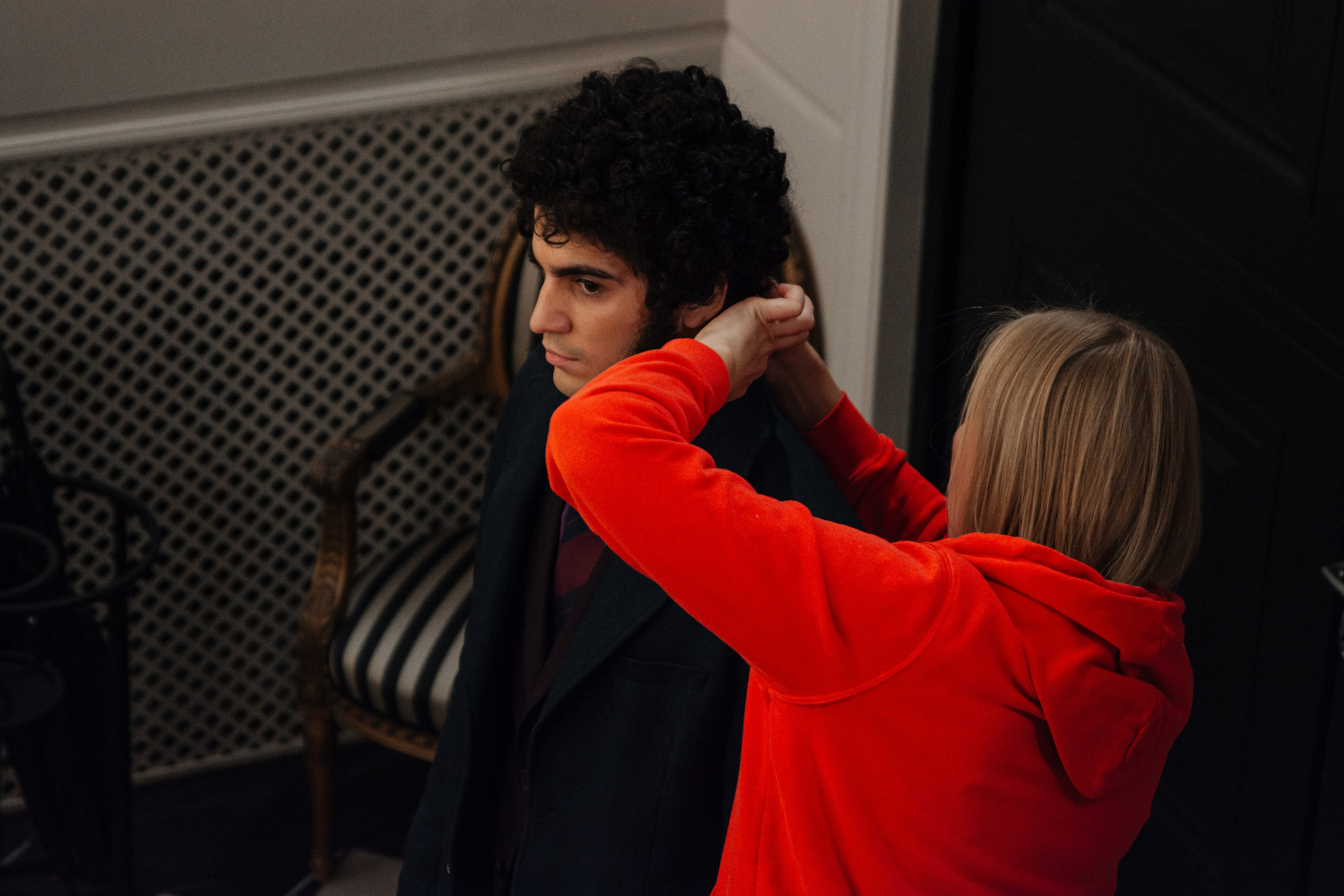 Пушкин в отеле «Оболенский». Съёмка ролика для конкурса. Портретный фотограф в Санкт-Петербурге Дмитриева Наталия