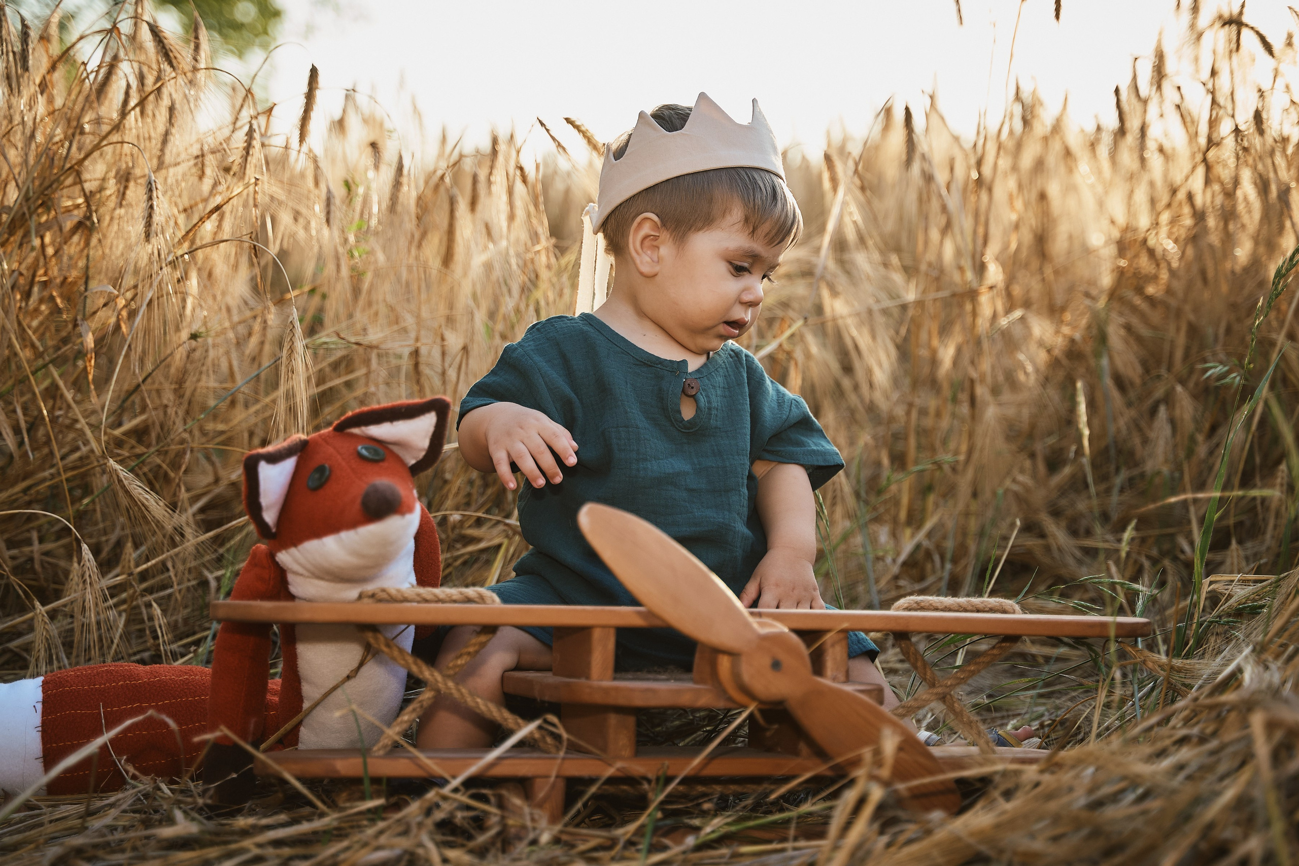 Маленький принц в поле. Петр Ступень. Свадебное, семейное фото и видео. Москва. Краснодар