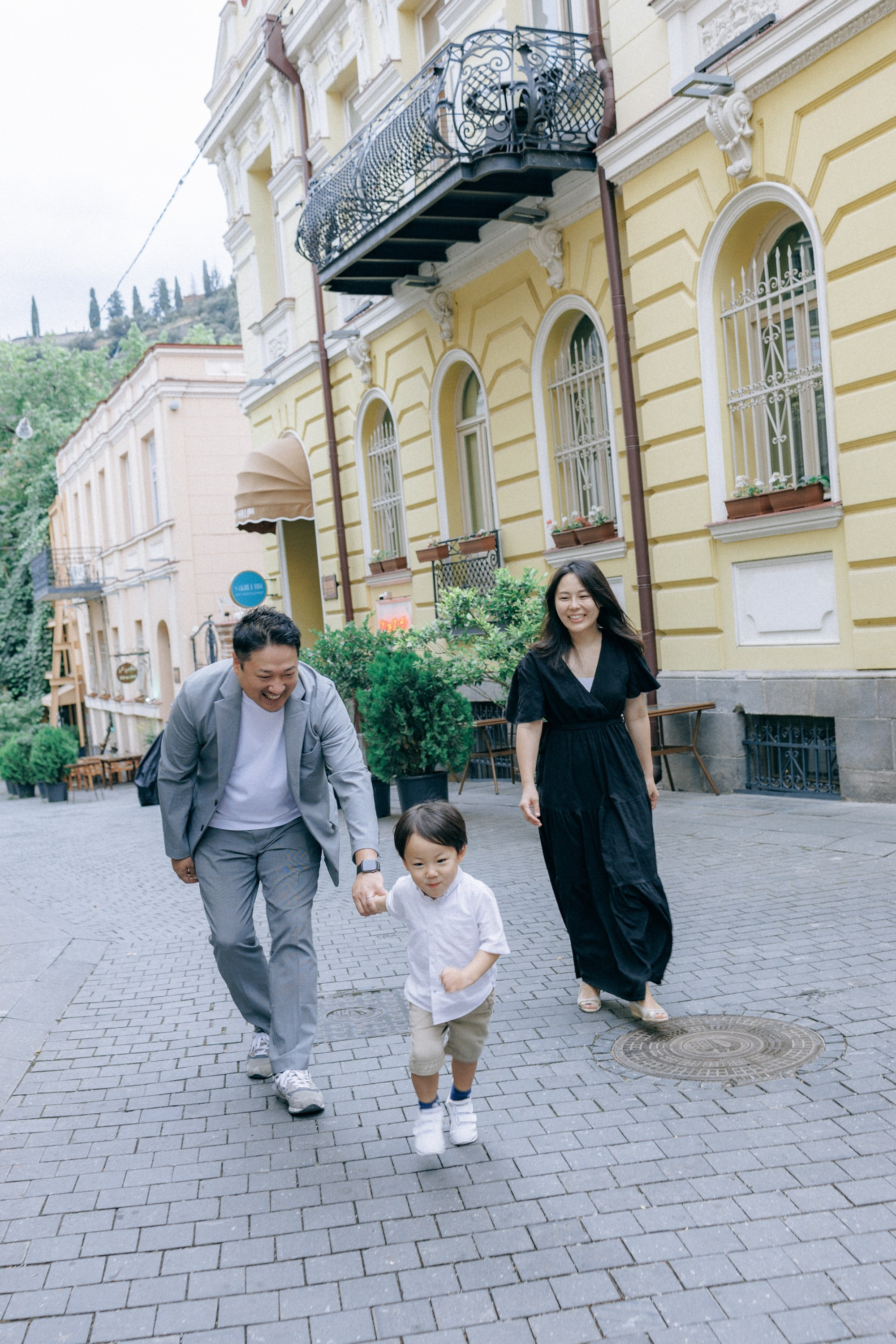 Japanise Family photoshoot in Tbilisi, Georgia