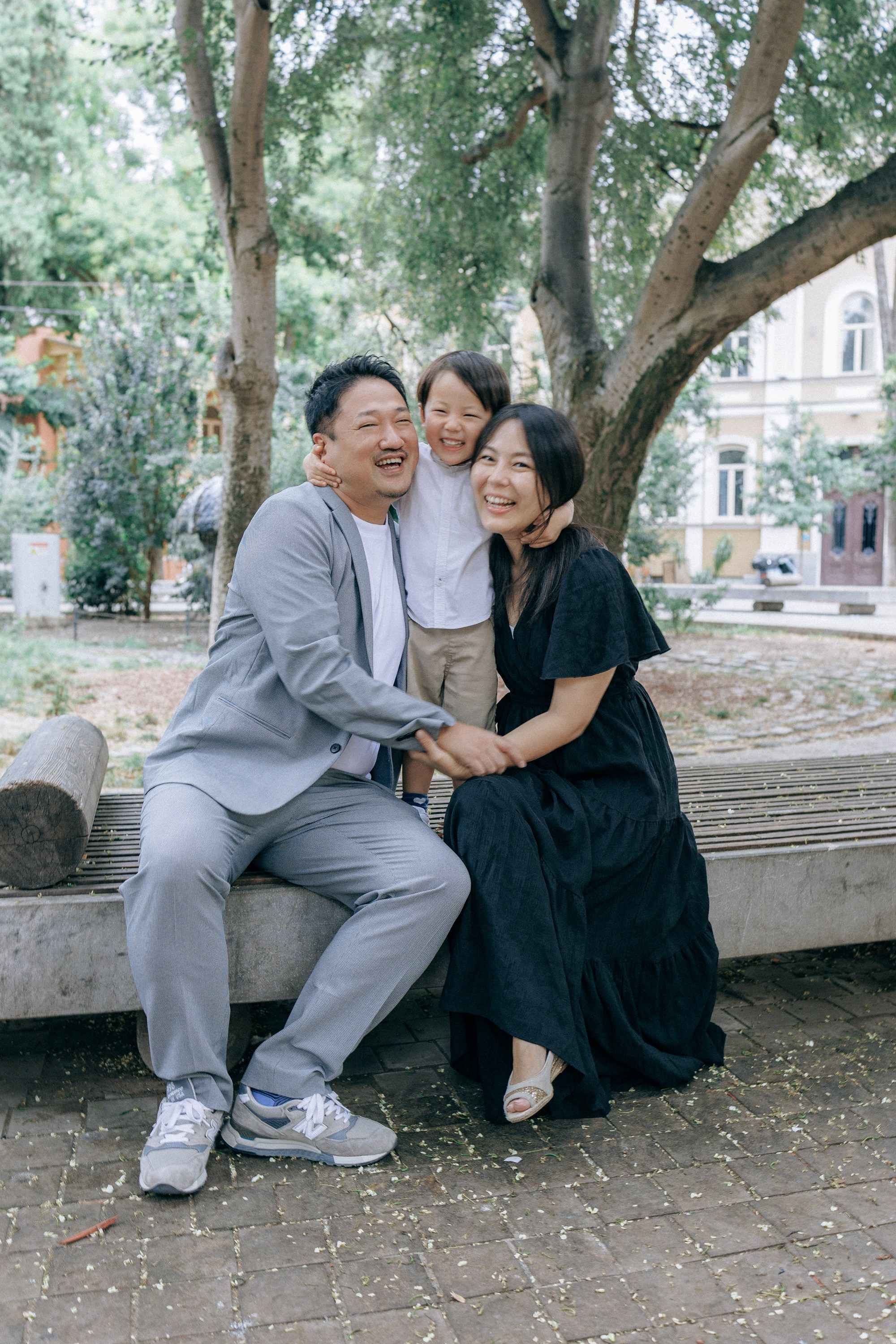 Japanise Family photoshoot in Tbilisi, Georgia