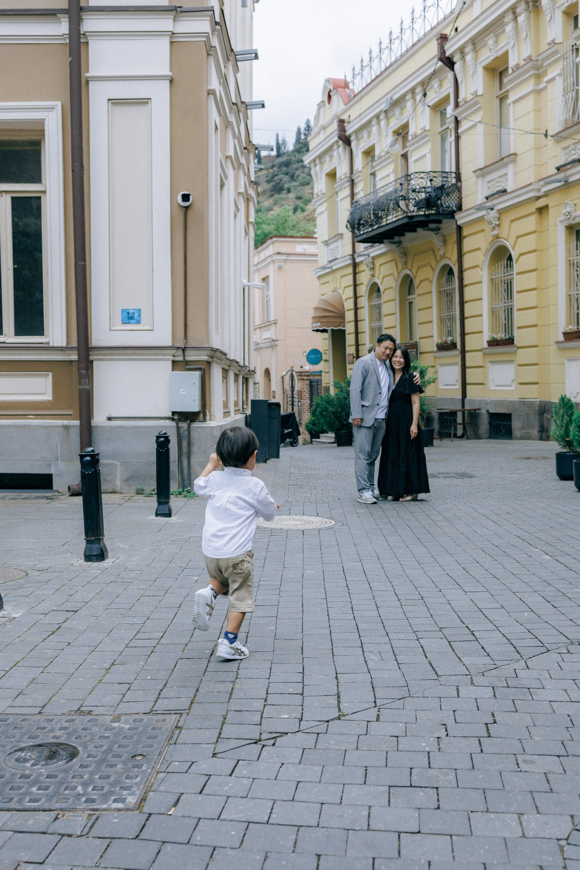 Japanise Family photoshoot in Tbilisi, Georgia