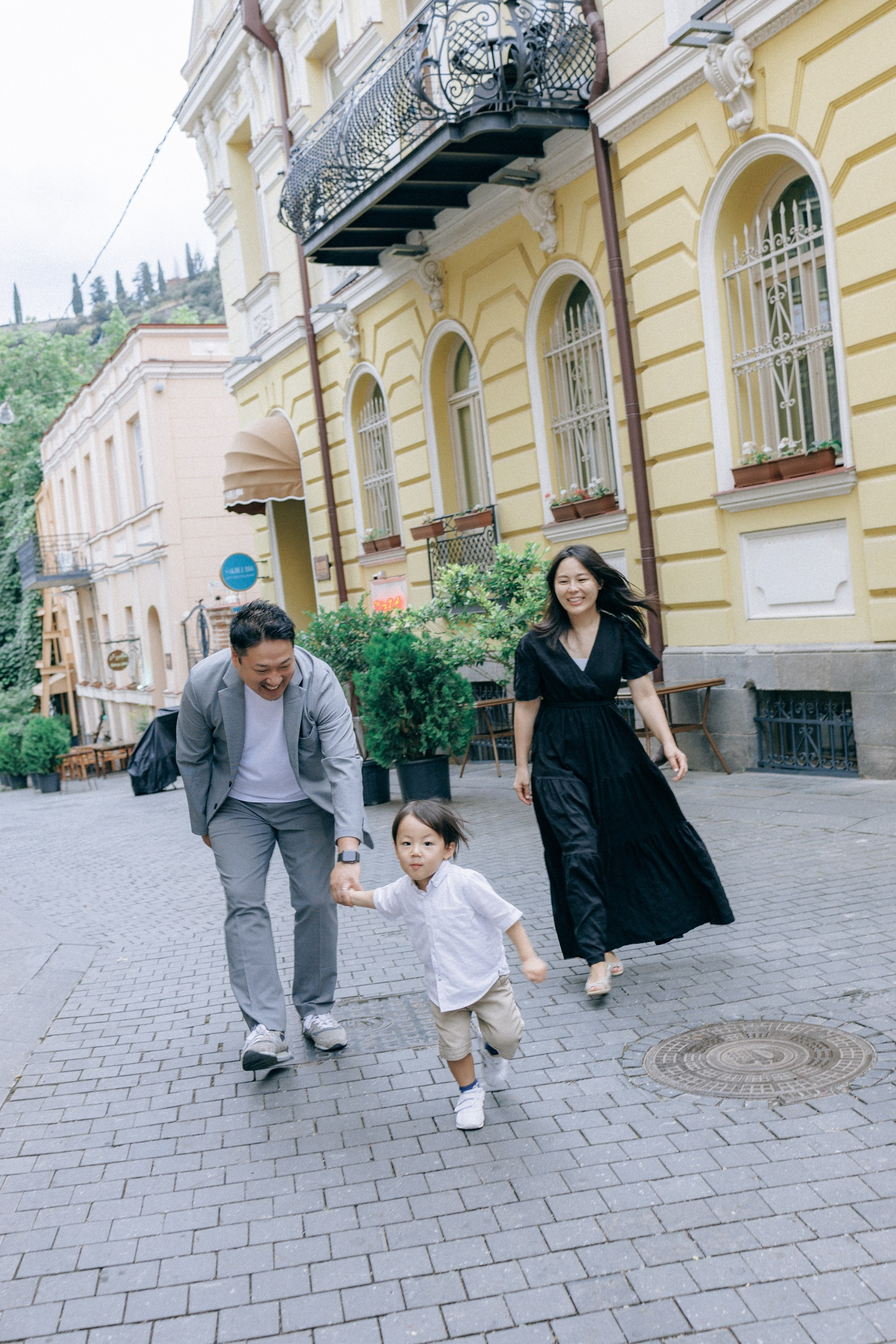 Japanise Family photoshoot in Tbilisi, Georgia