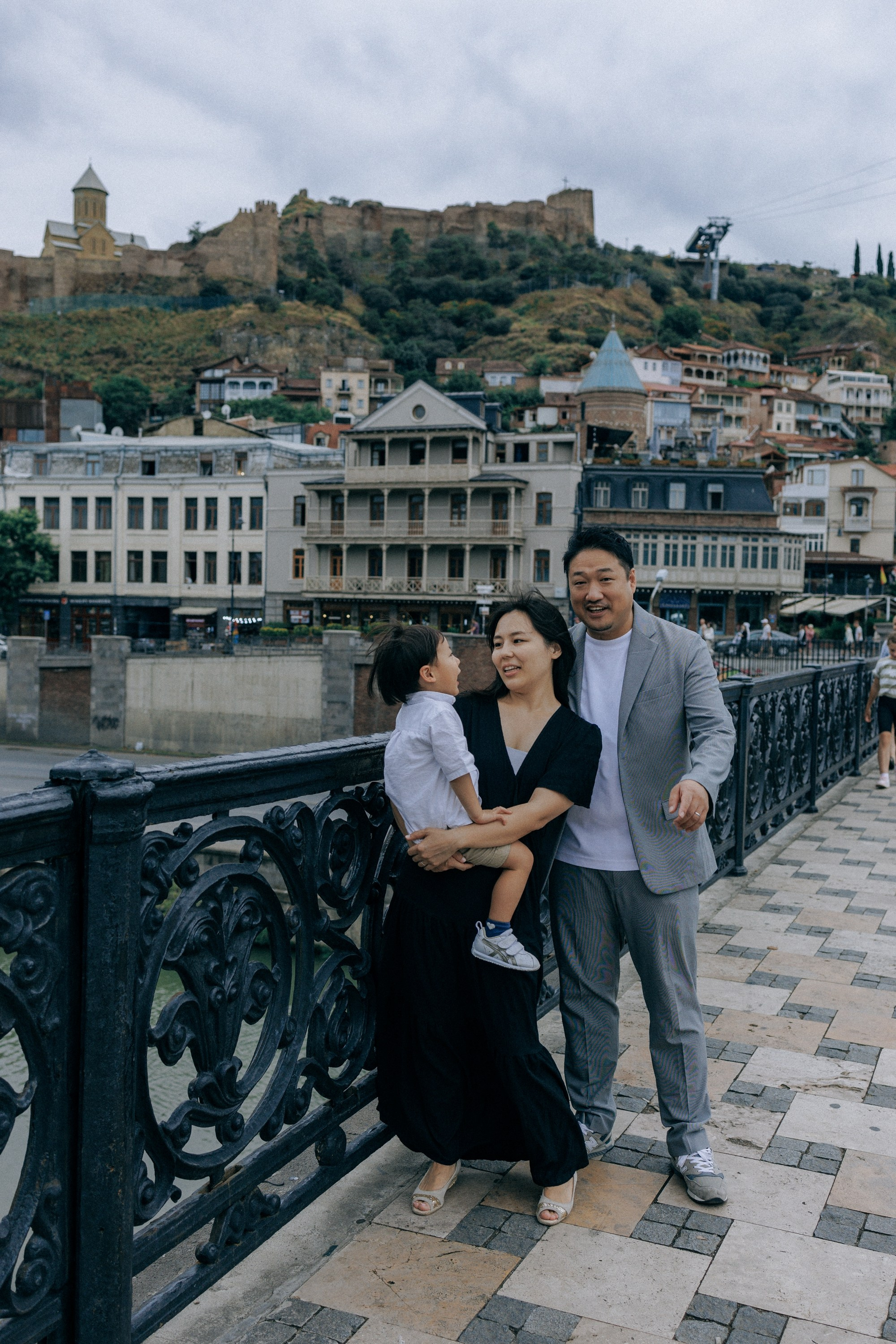 Japanise Family photoshoot in Tbilisi, Georgia
