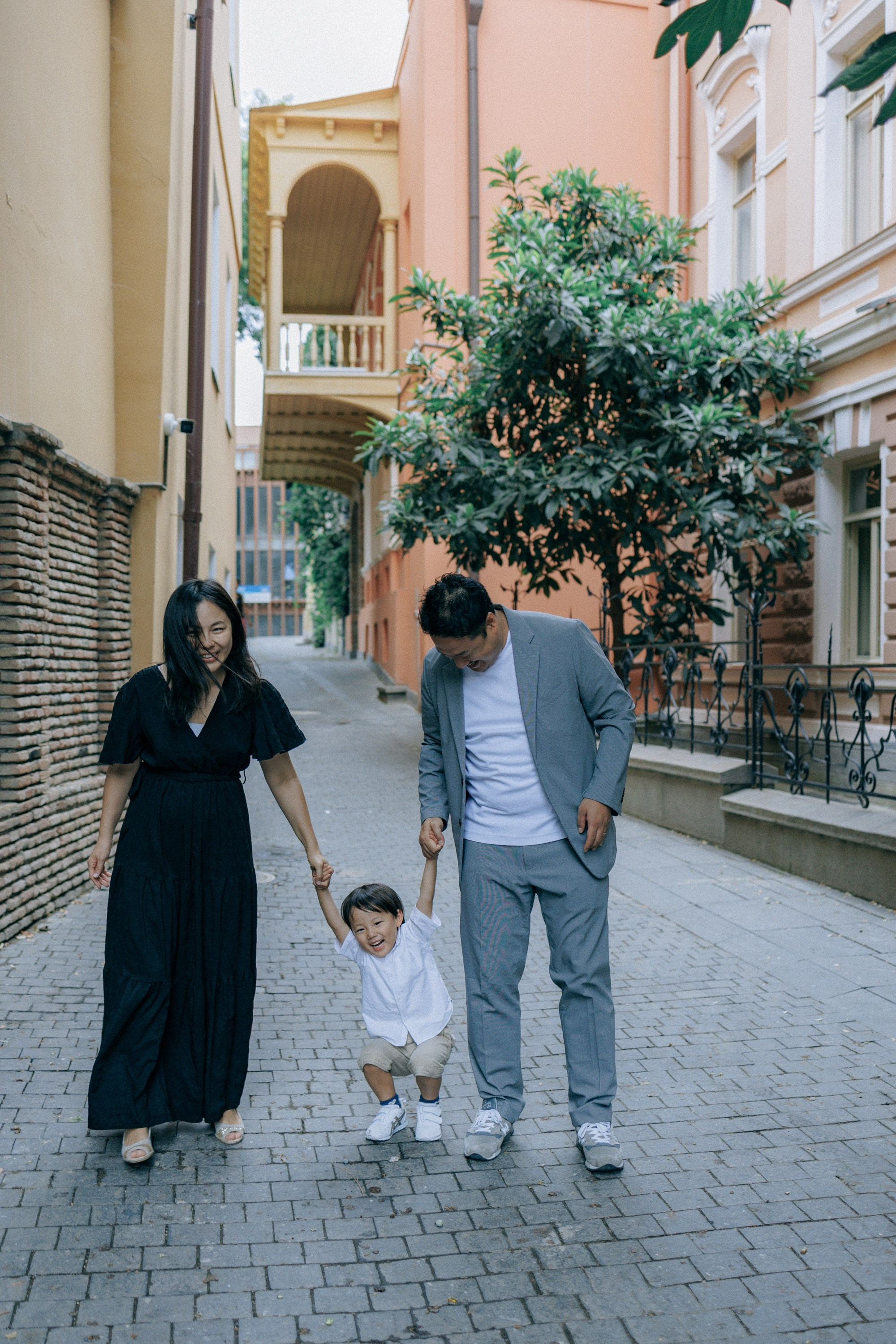 Japanise Family photoshoot in Tbilisi, Georgia