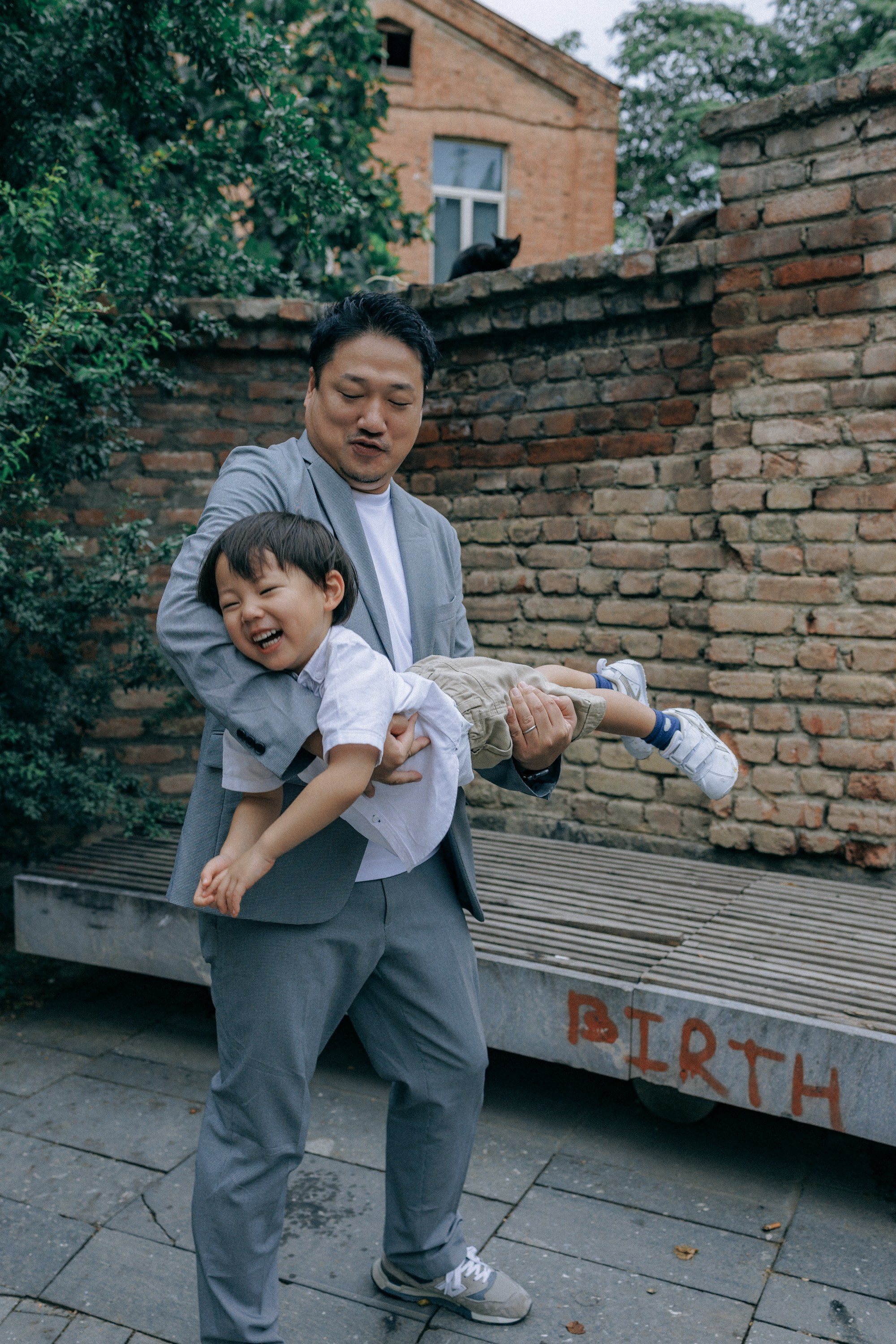 Japanise Family photoshoot in Tbilisi, Georgia