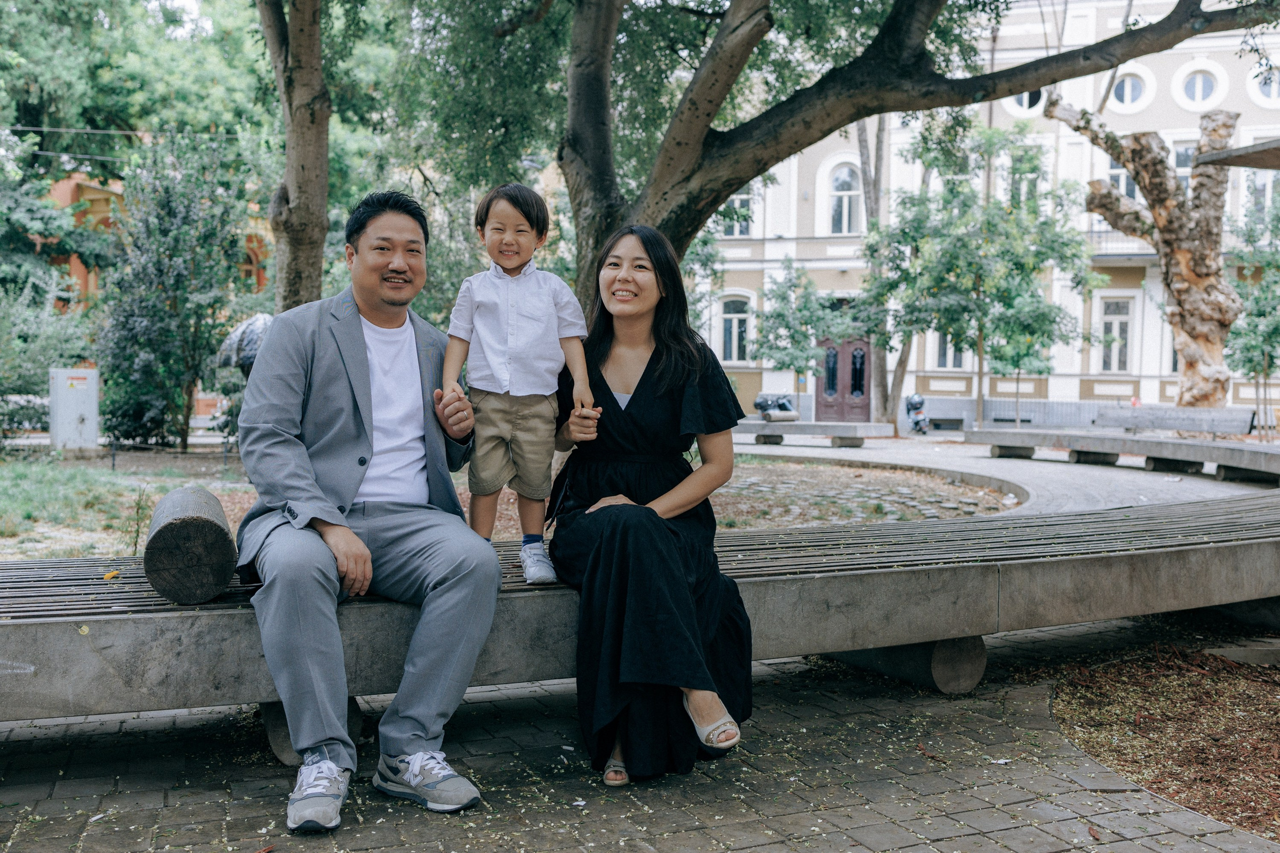 Japanise Family photoshoot in Tbilisi, Georgia