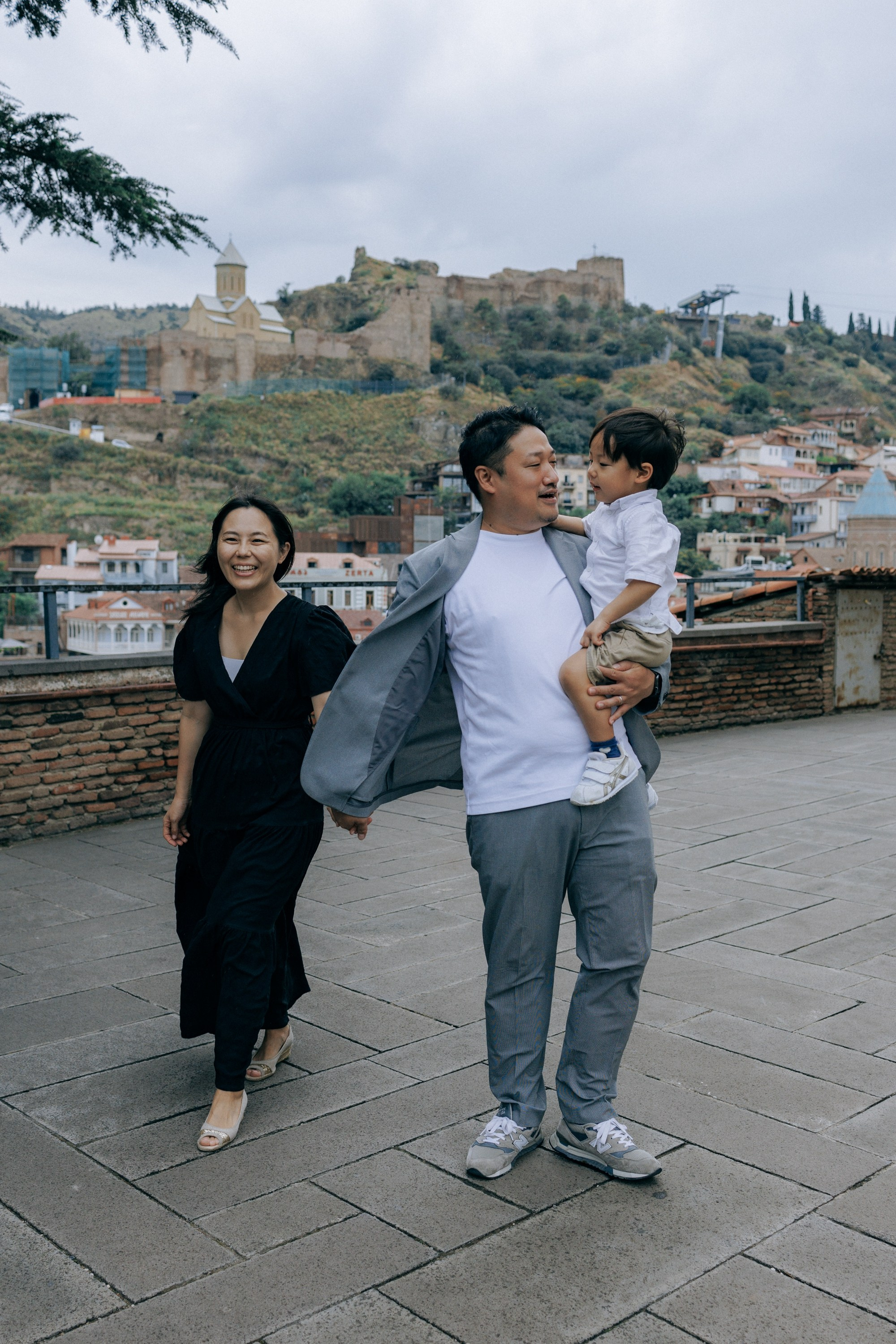 Japanise Family photoshoot in Tbilisi, Georgia