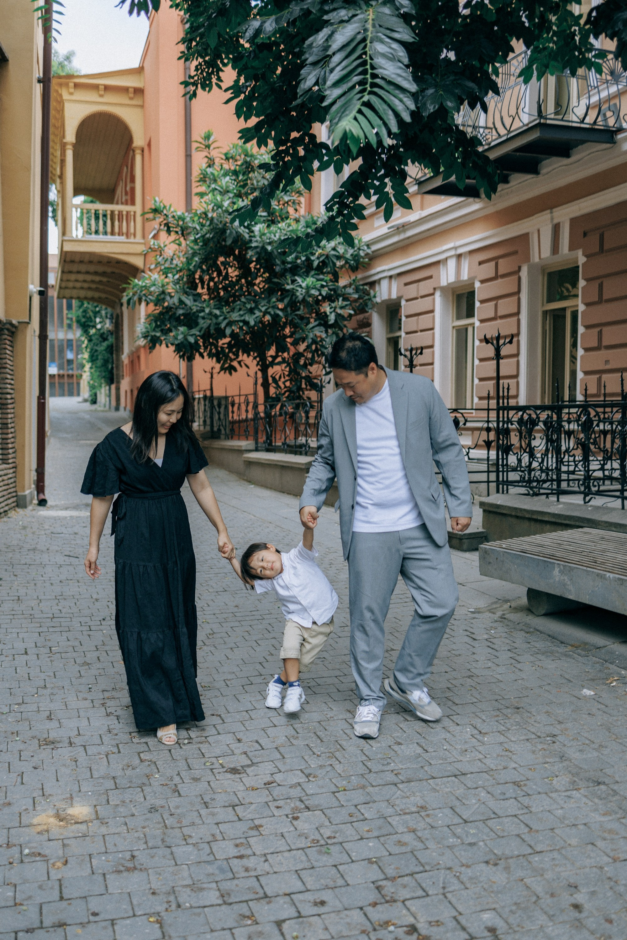 Japanise Family photoshoot in Tbilisi, Georgia