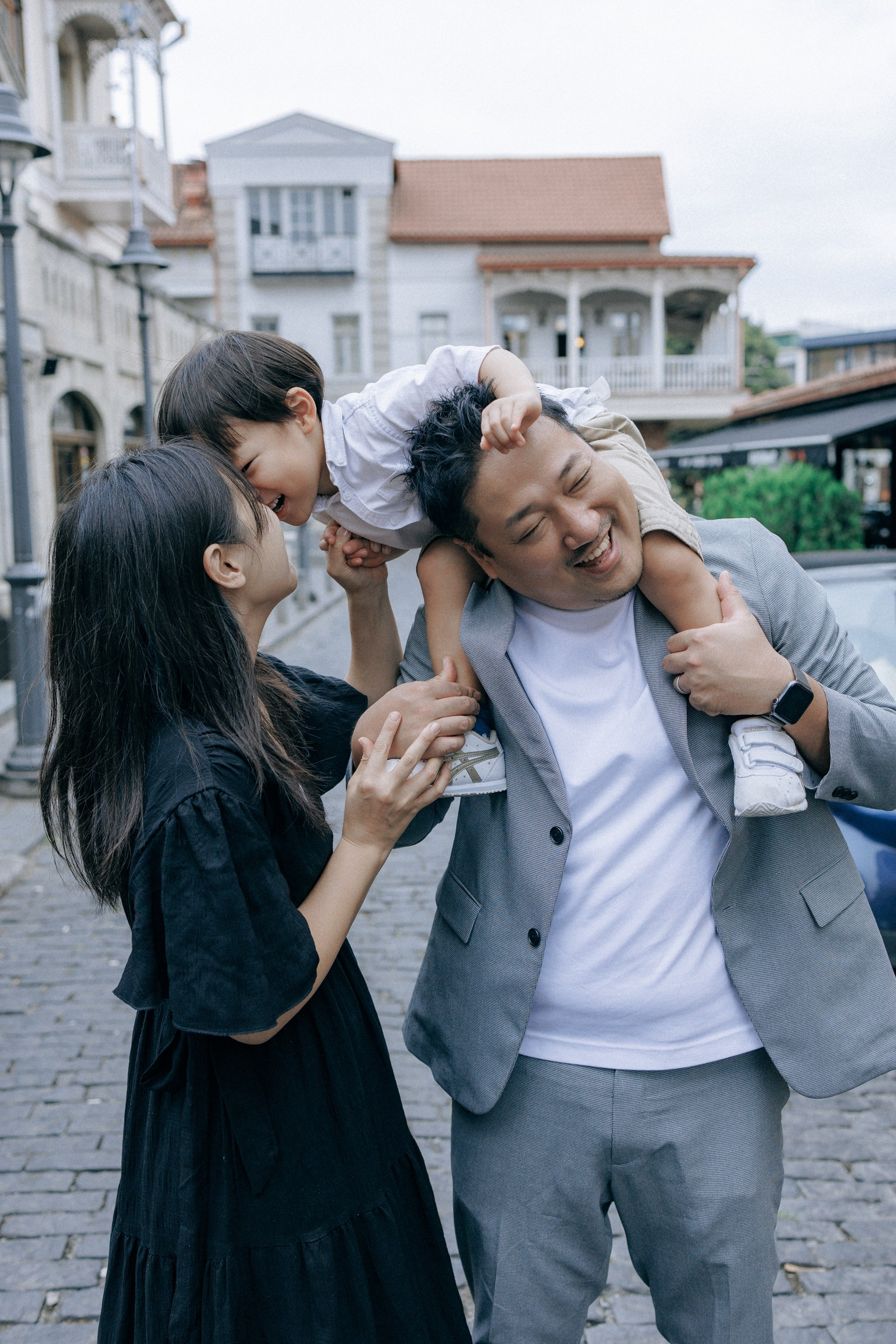 Japanise Family photoshoot in Tbilisi, Georgia