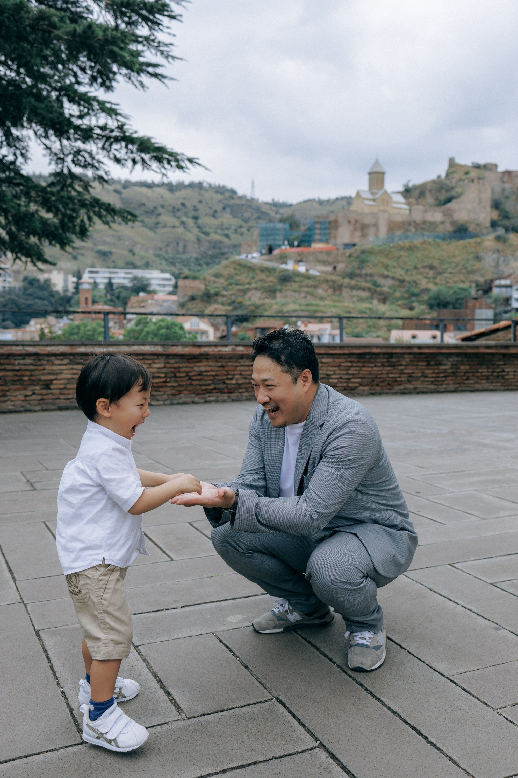 Japanise Family photoshoot in Tbilisi, Georgia