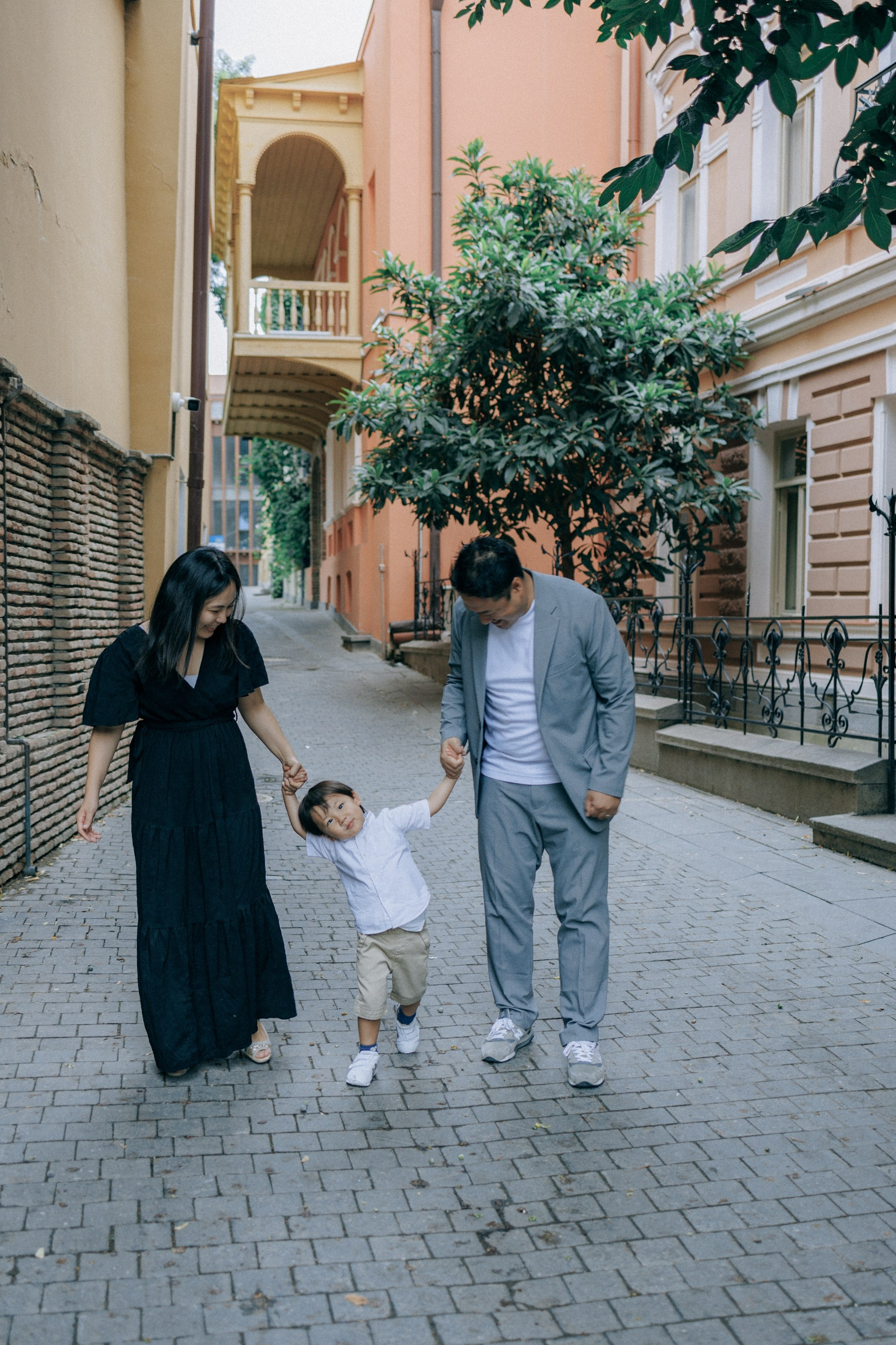 Japanise Family photoshoot in Tbilisi, Georgia