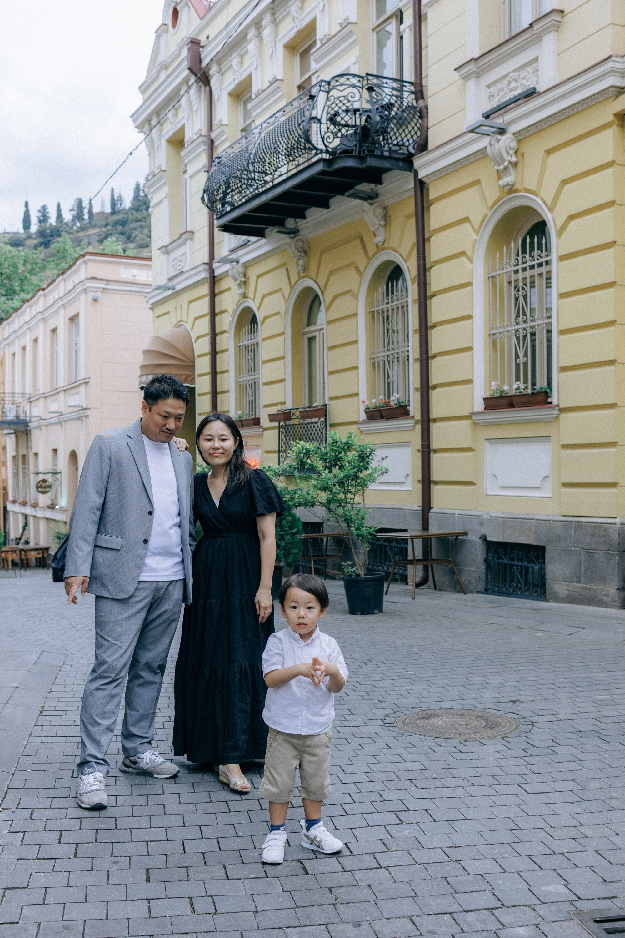 Japanise Family photoshoot in Tbilisi, Georgia