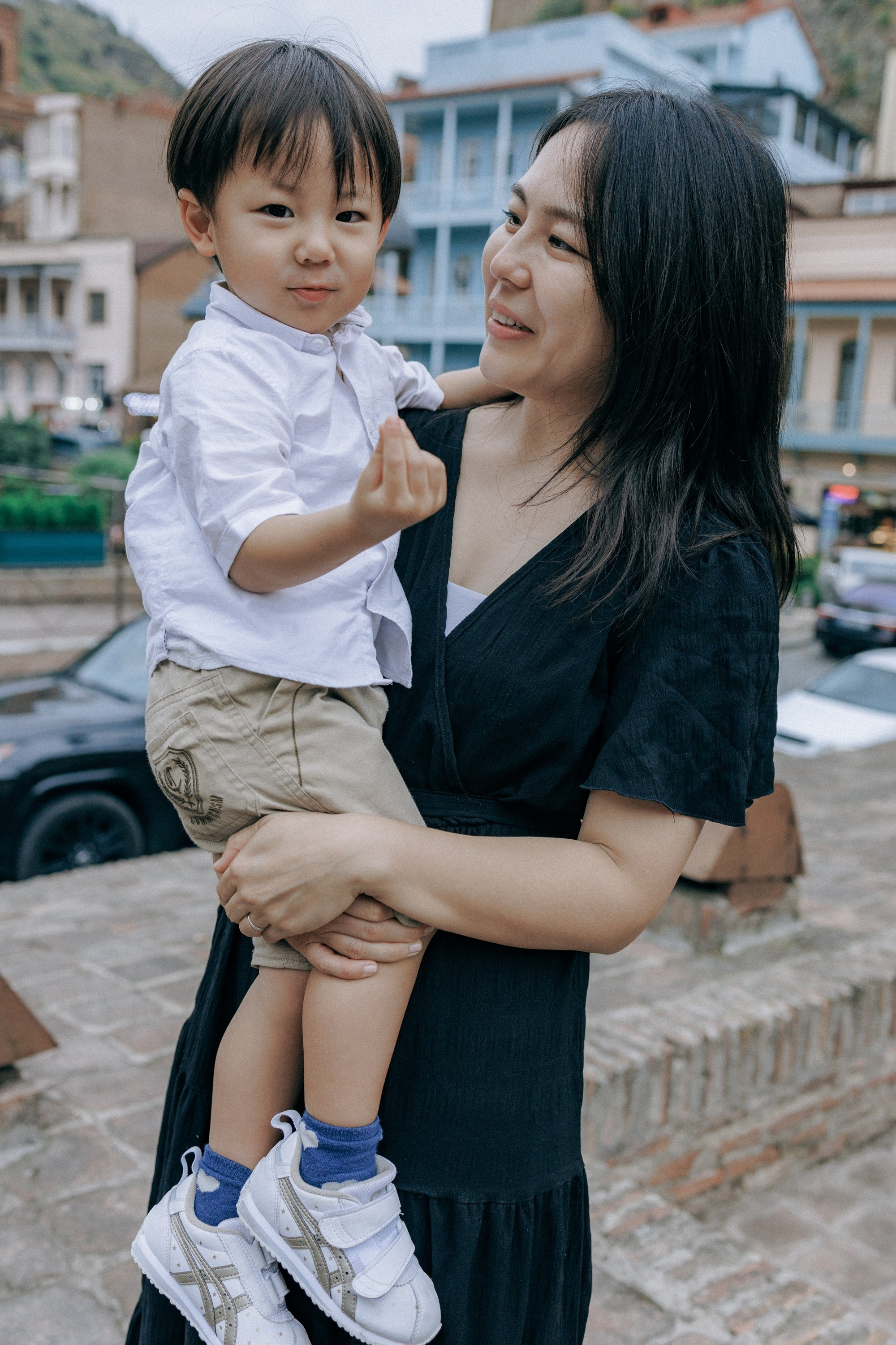 Japanise Family photoshoot in Tbilisi, Georgia