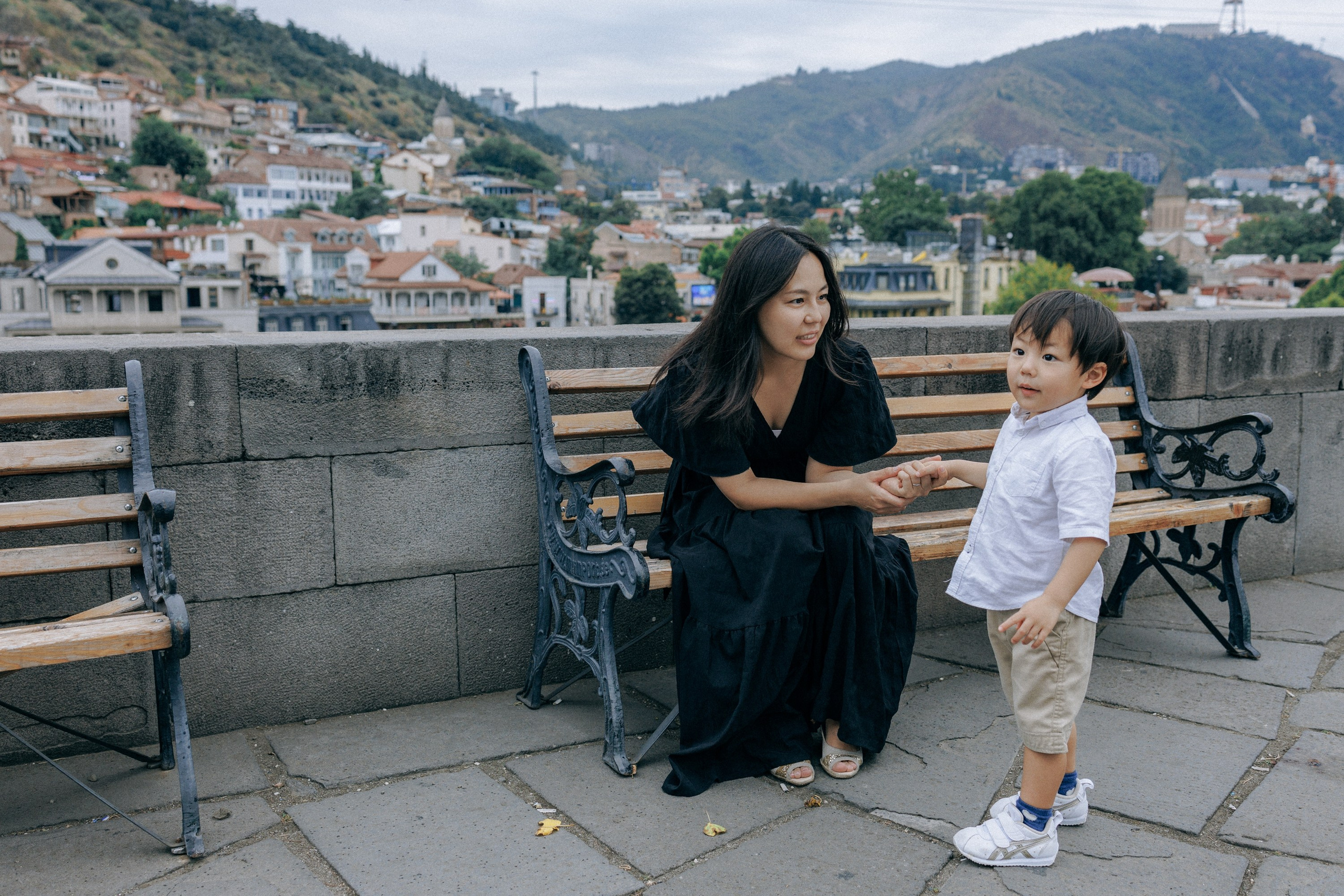 Japanise Family photoshoot in Tbilisi, Georgia