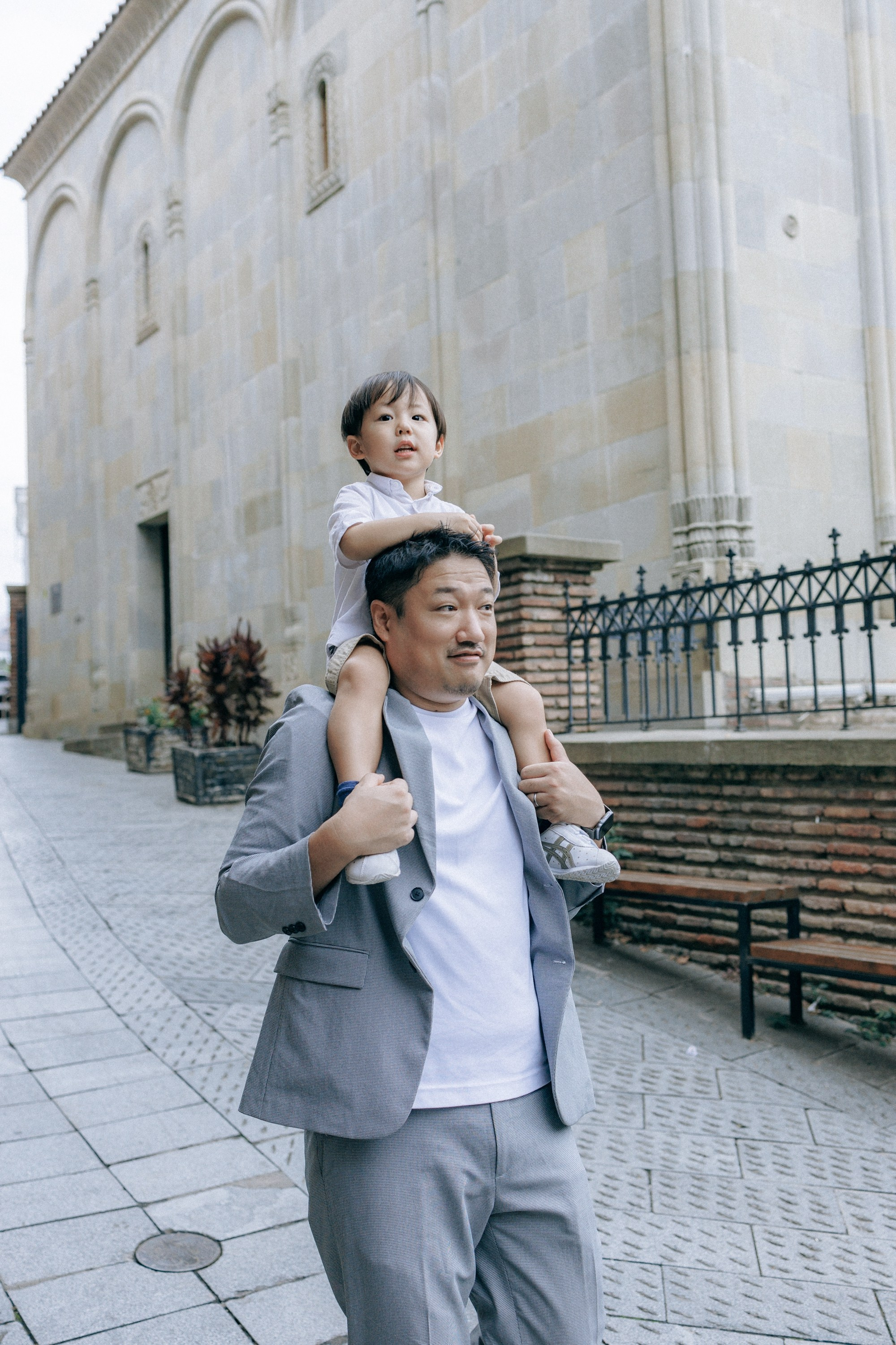 Japanise Family photoshoot in Tbilisi, Georgia