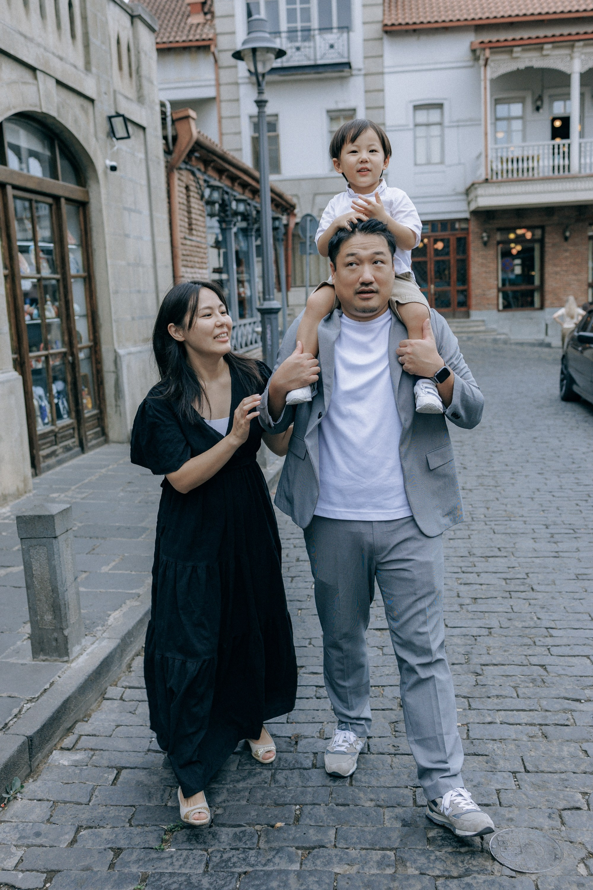 Japanise Family photoshoot in Tbilisi, Georgia