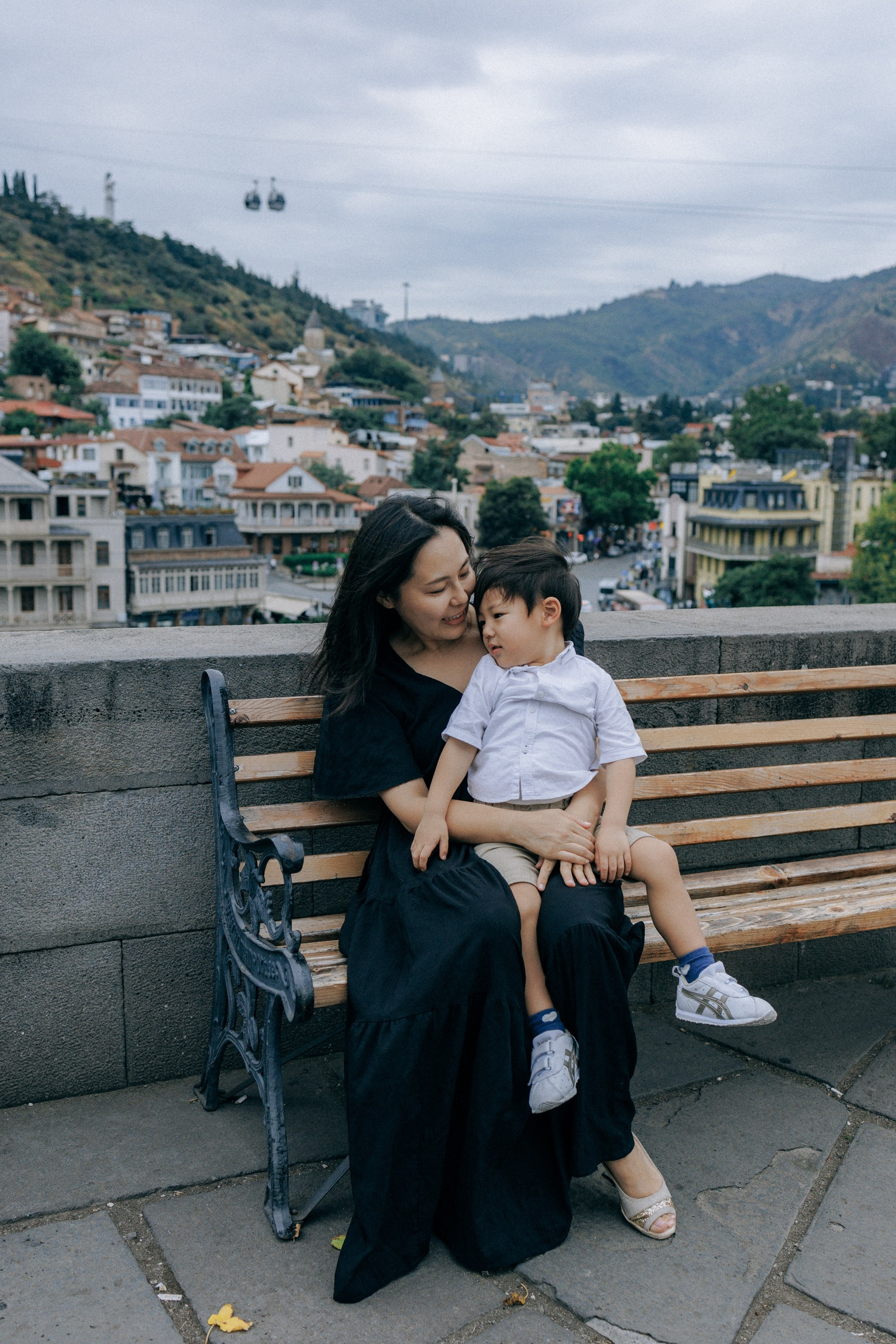 Japanise Family photoshoot in Tbilisi, Georgia