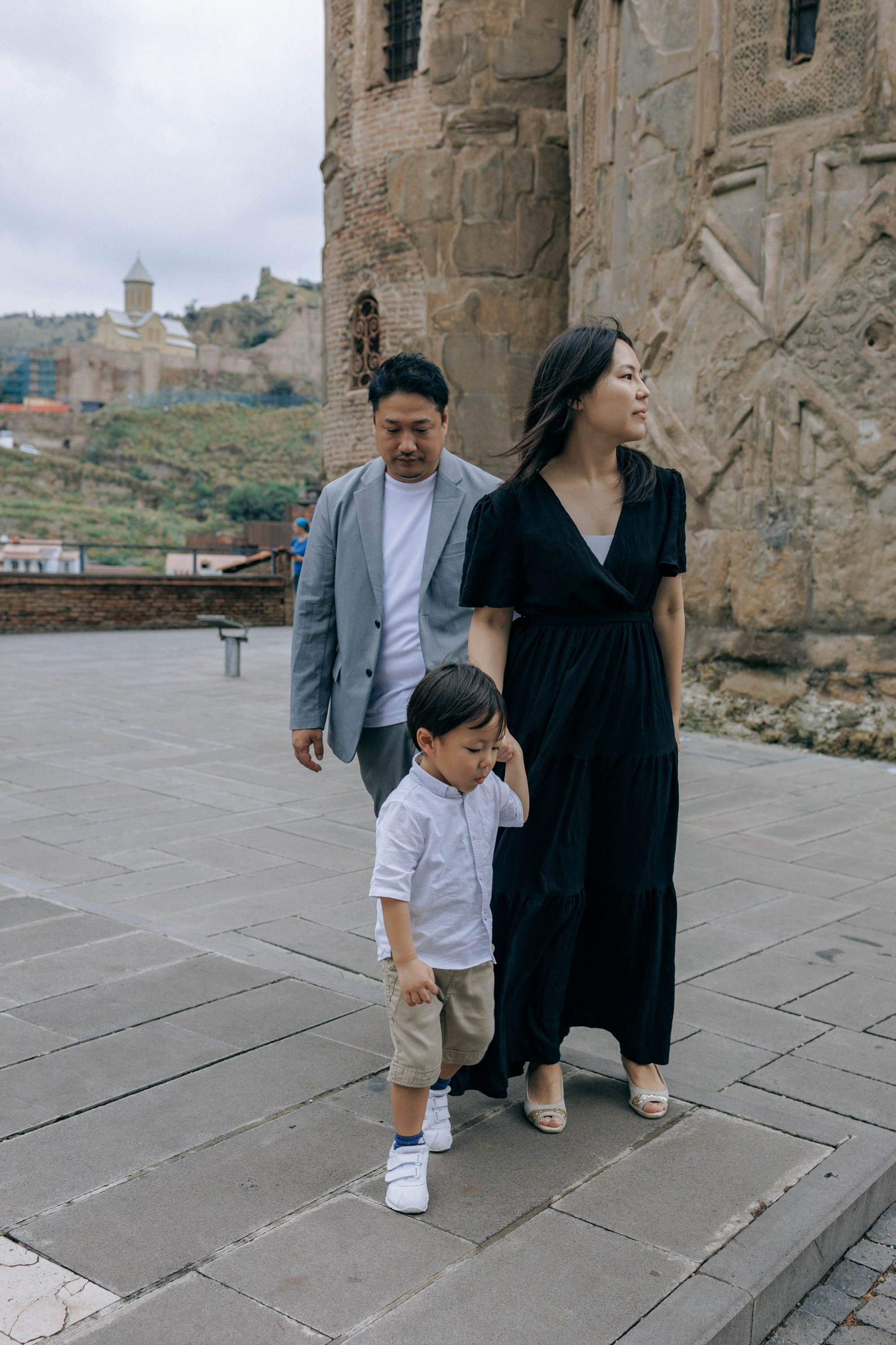 Japanise Family photoshoot in Tbilisi, Georgia