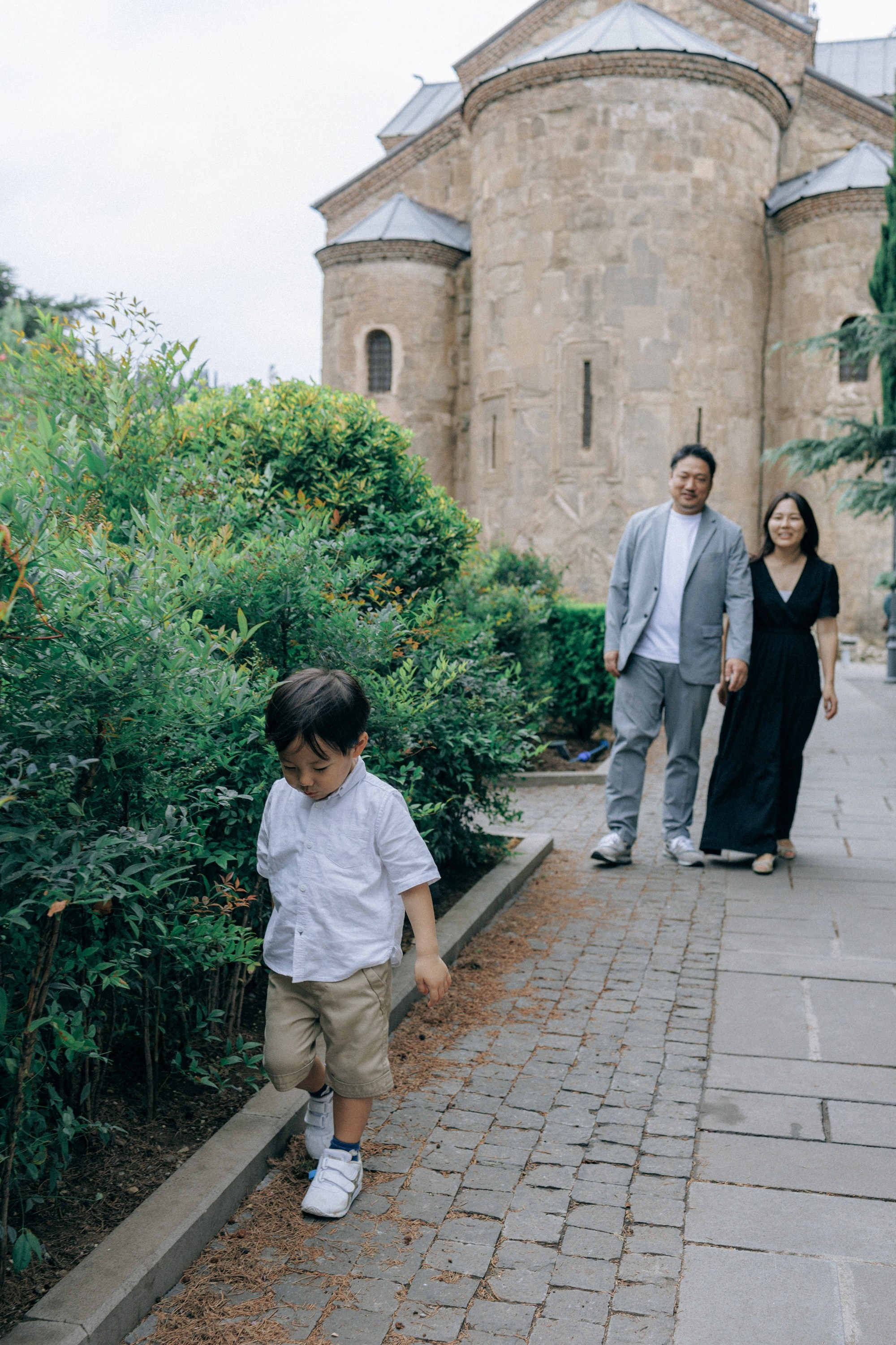 Japanise Family photoshoot in Tbilisi, Georgia